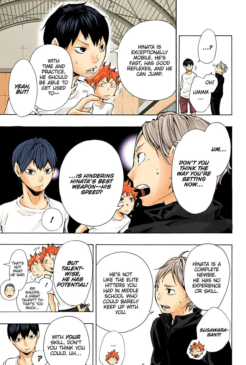 Read Haikyu!! (Official Colored) (Colored) chapter 7 image 28 on Lezhin