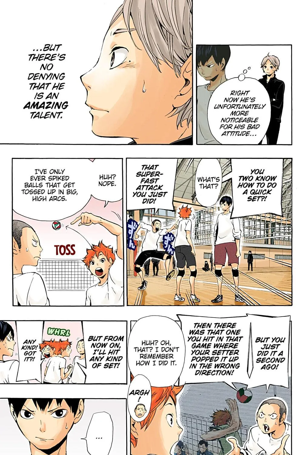 Read Haikyu!! (Official Colored) (Colored) chapter 7 image 4 on Lezhin