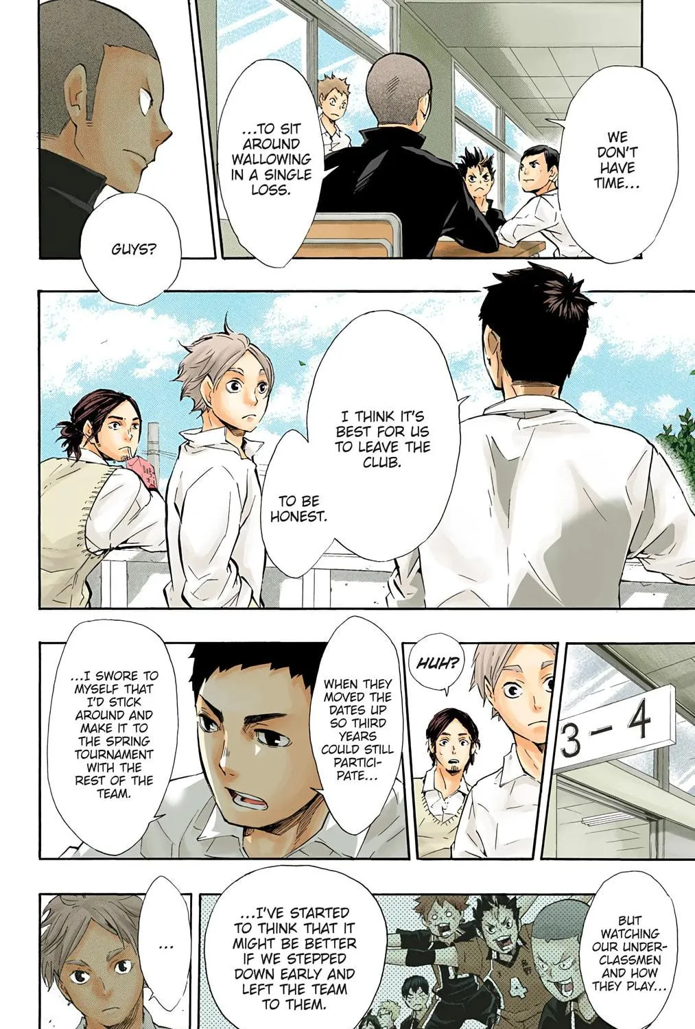 Read Haikyu!! (Official Colored) (Colored) chapter 70 image 10 on Lezhin