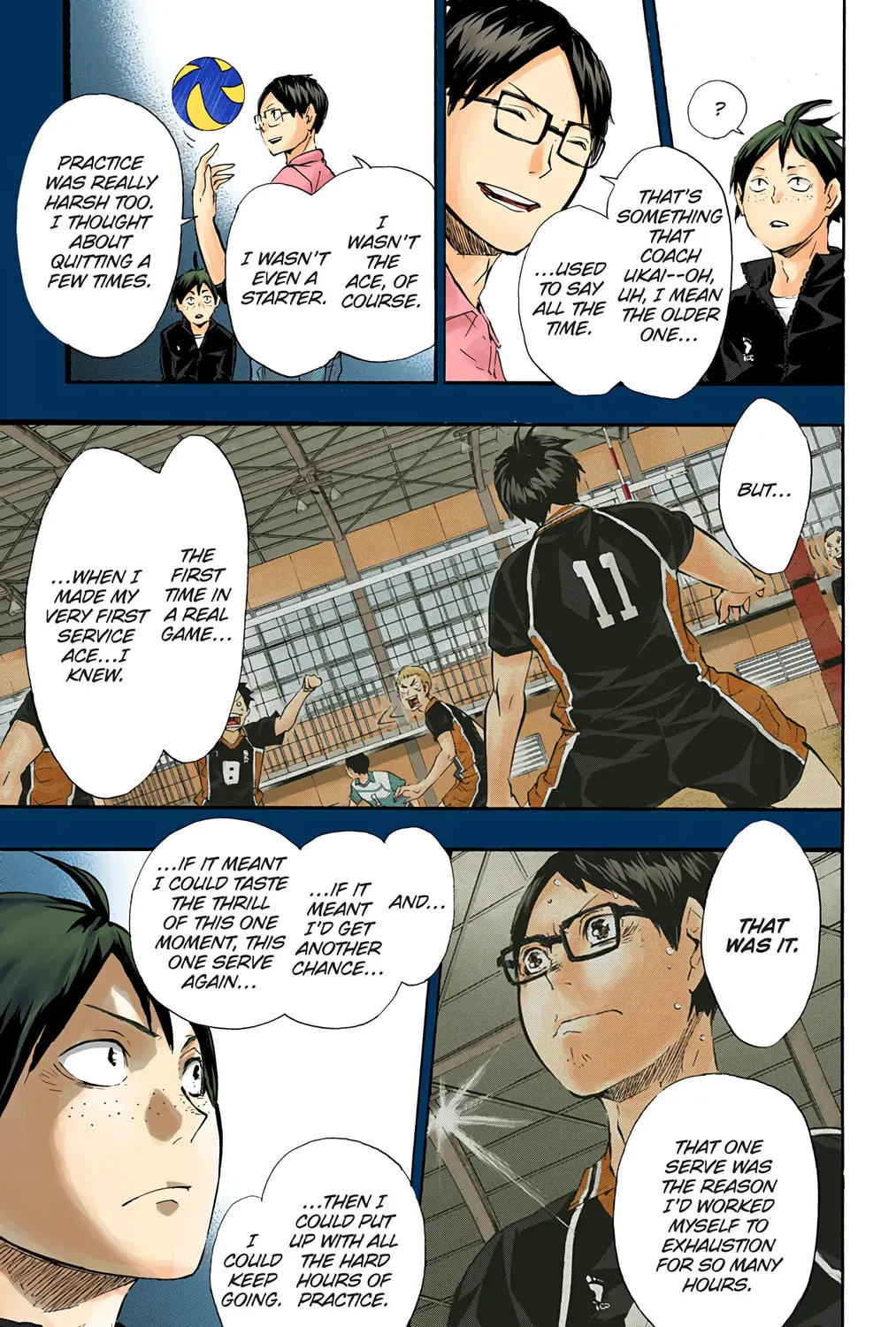 Read Haikyu!! (Official Colored) (Colored) chapter 70 image 20 on Lezhin