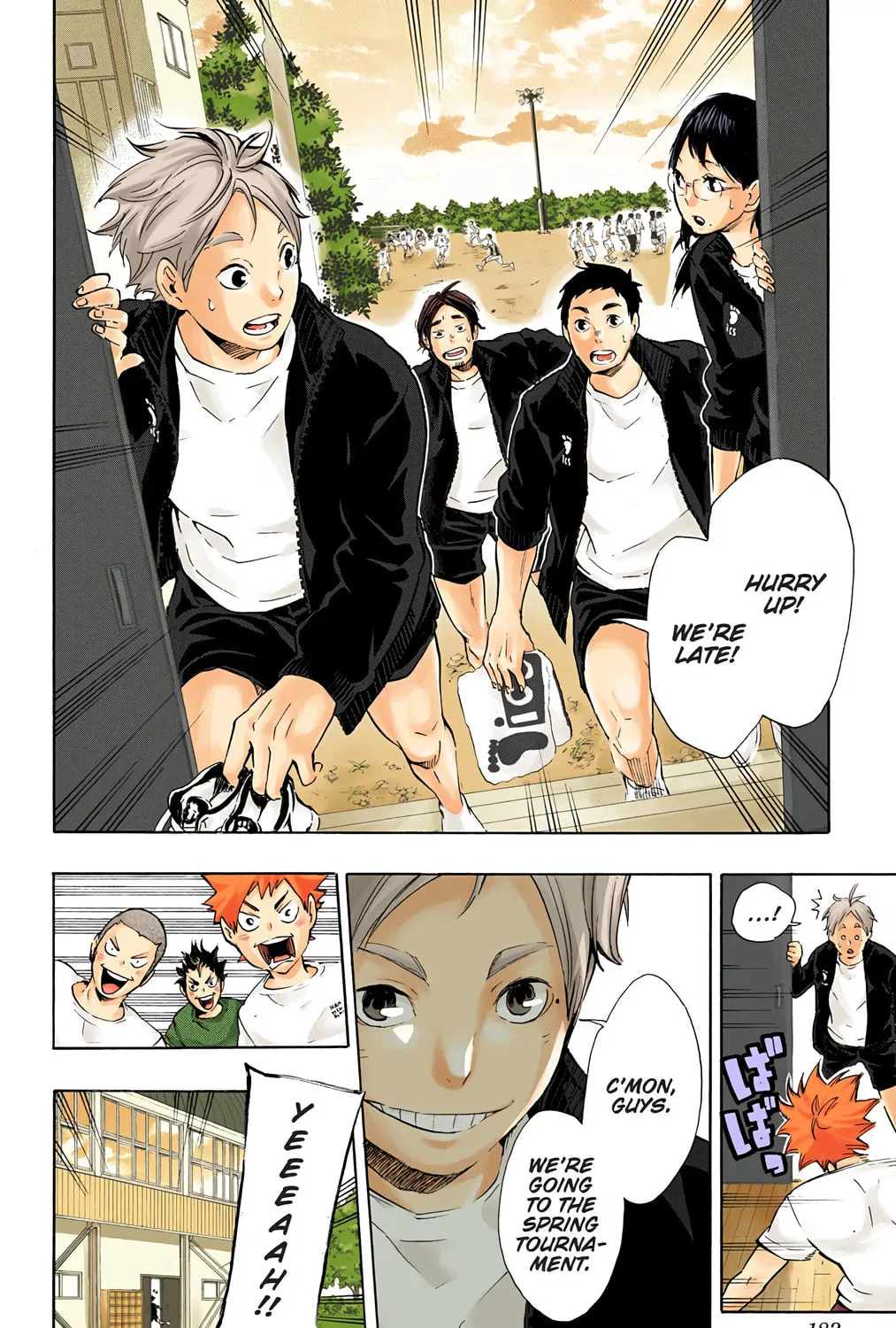 Read Haikyu!! (Official Colored) (Colored) chapter 71 image 24 on Lezhin