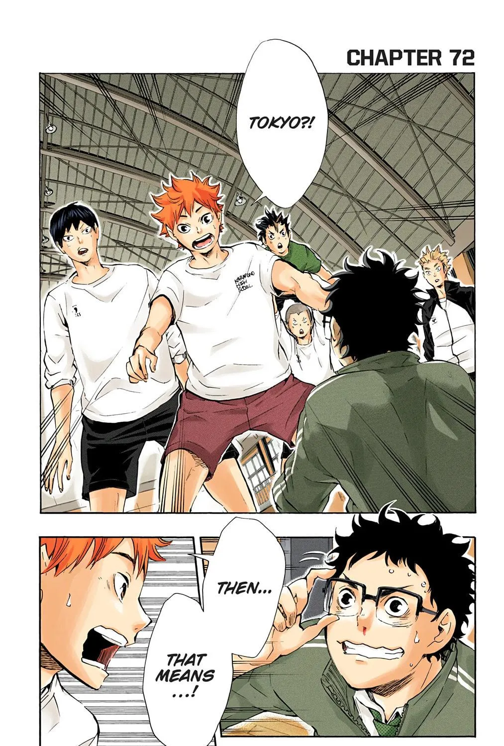 Read Haikyu!! (Official Colored) (Colored) chapter 72 image 10 on Lezhin
