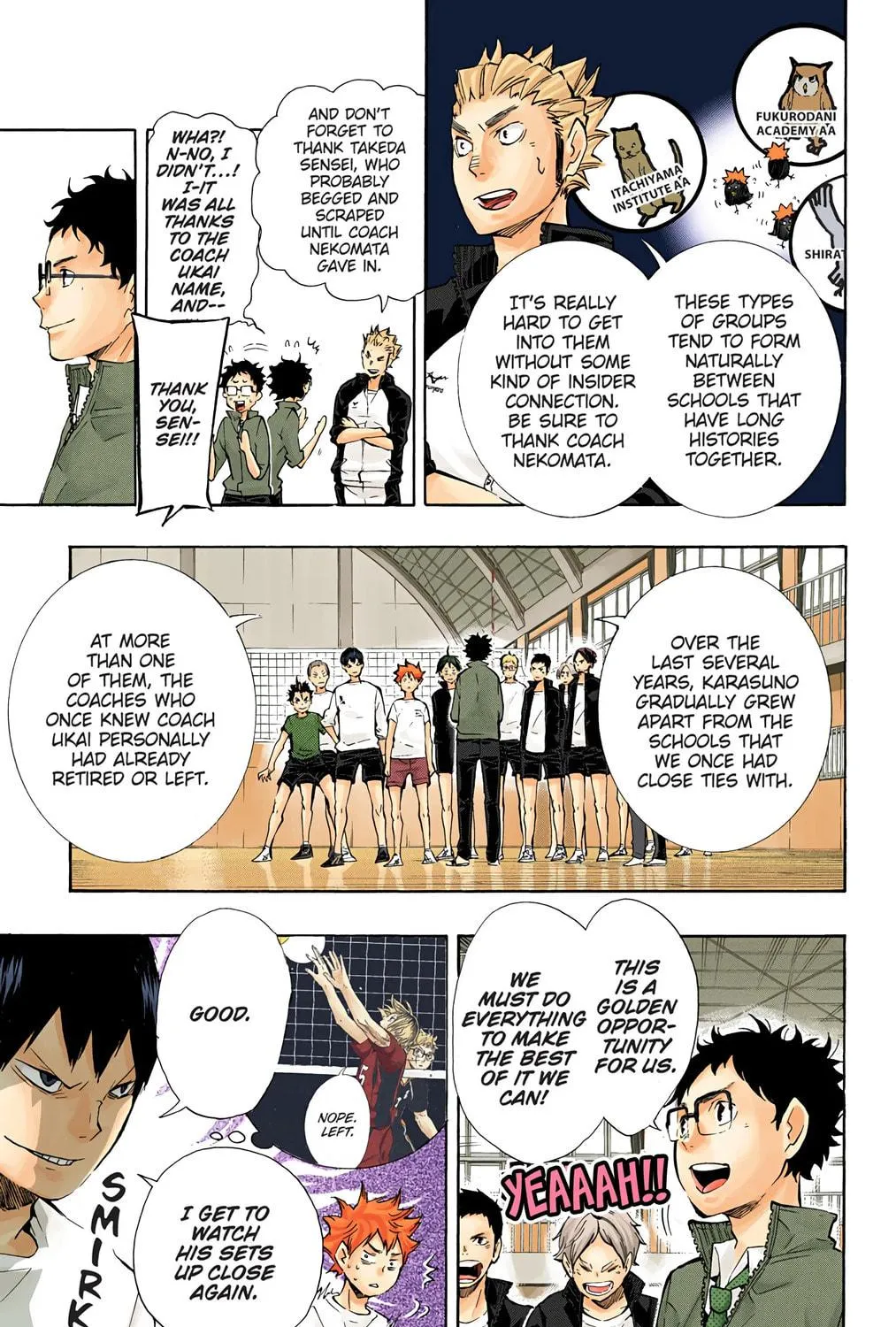 Read Haikyu!! (Official Colored) (Colored) chapter 72 image 16 on Lezhin