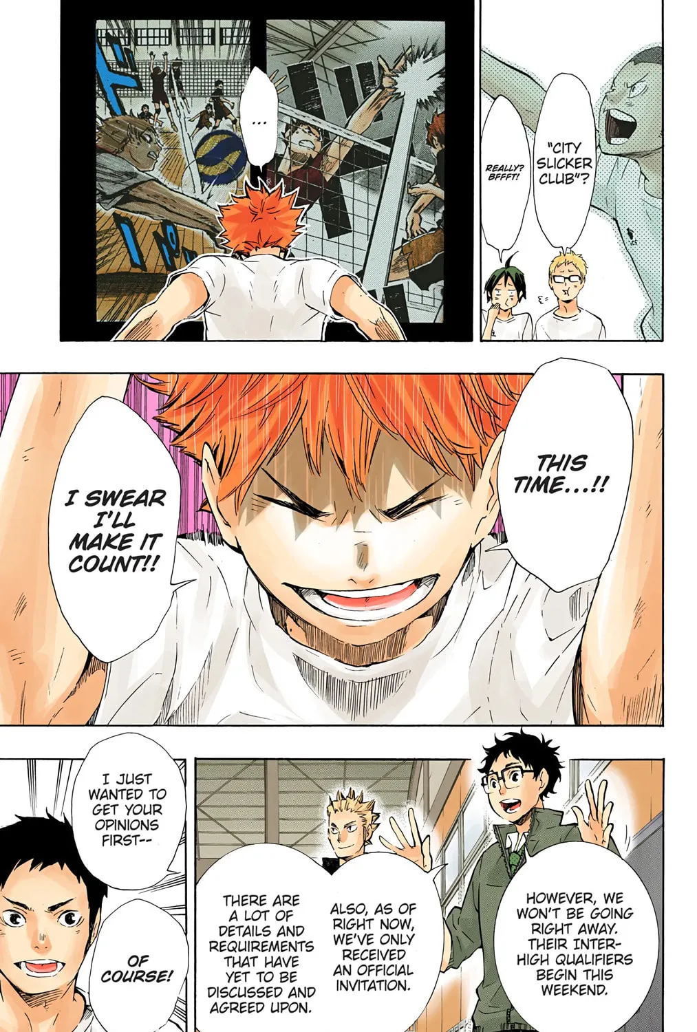 Read Haikyu!! (Official Colored) (Colored) chapter 72 image 20 on Lezhin