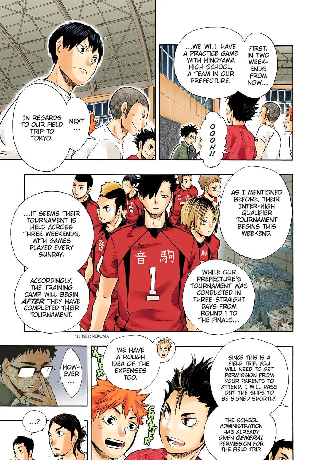 Read Haikyu!! (Official Colored) (Colored) chapter 72 image 32 on Lezhin