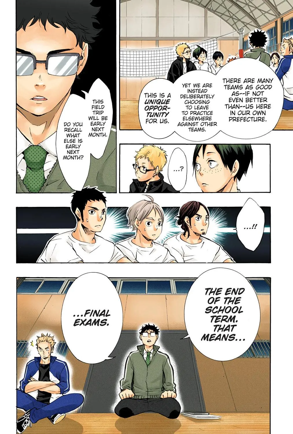 Read Haikyu!! (Official Colored) (Colored) chapter 72 image 34 on Lezhin