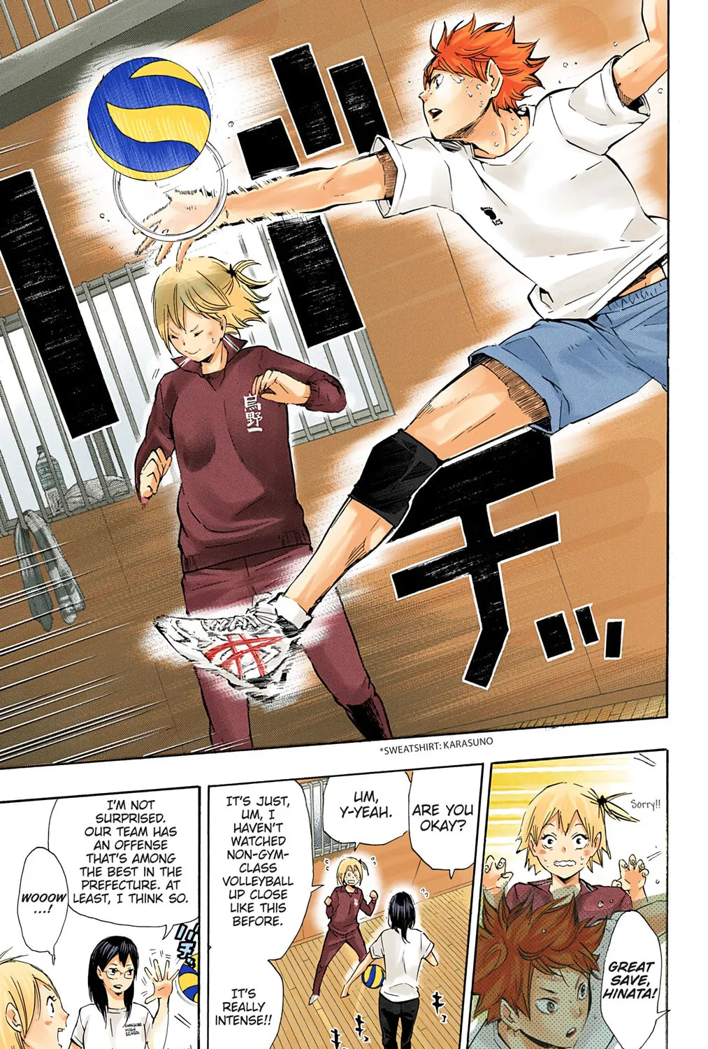 Read Haikyu!! (Official Colored) (Colored) chapter 74 image 32 on Lezhin