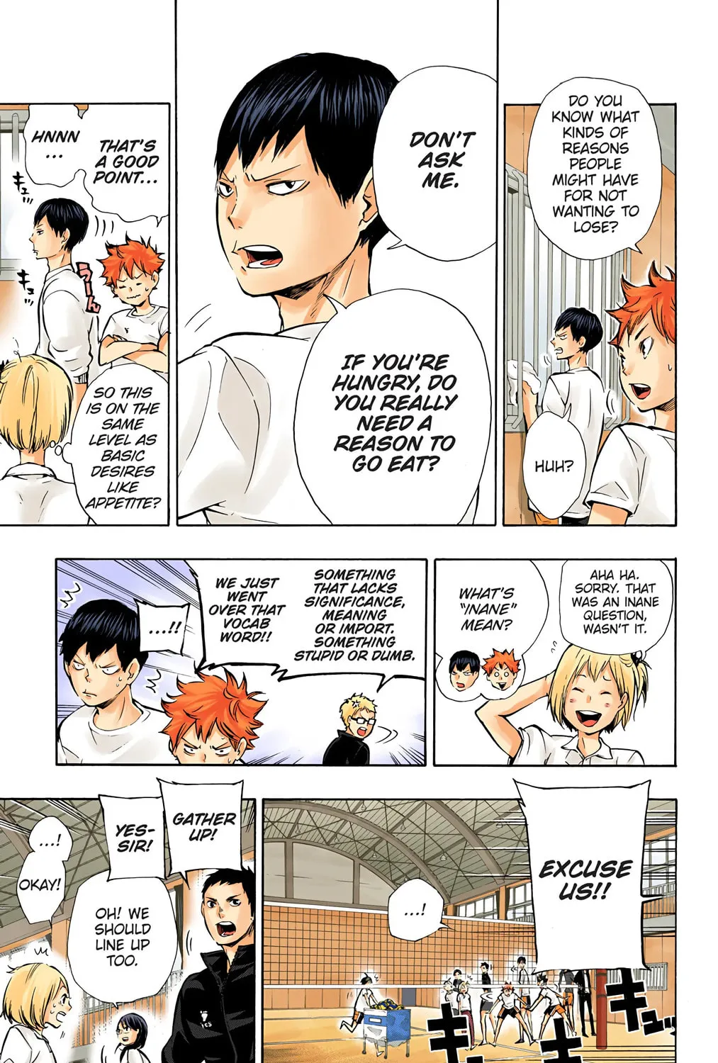 Read Haikyu!! (Official Colored) (Colored) chapter 75 image 12 on Lezhin