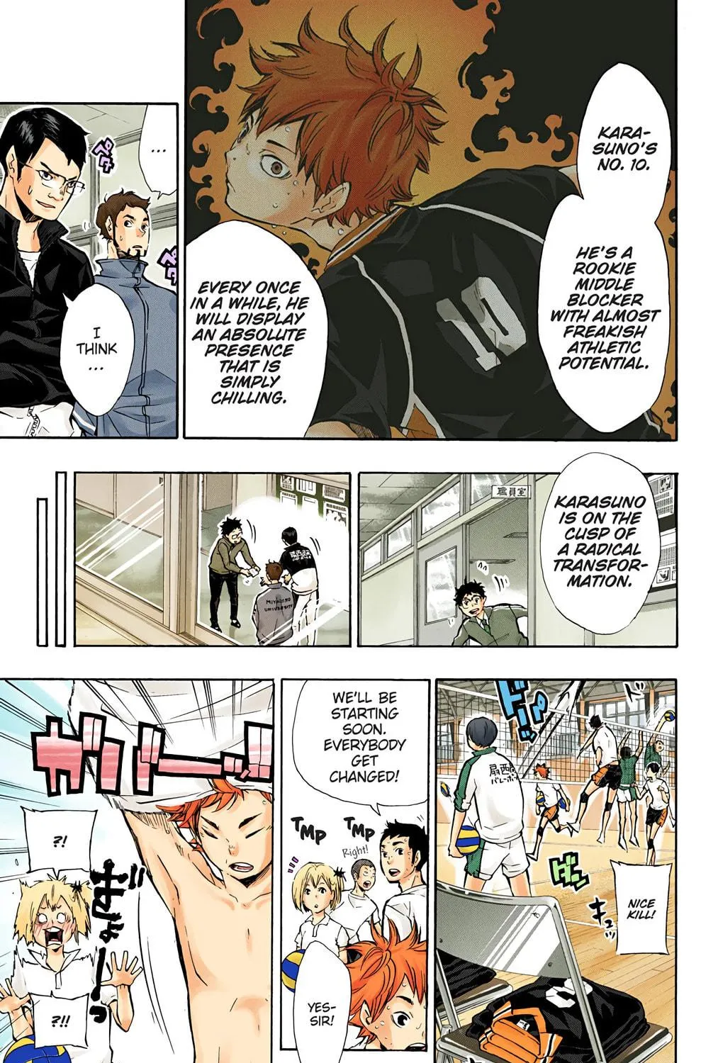 Read Haikyu!! (Official Colored) (Colored) chapter 75 image 16 on Lezhin