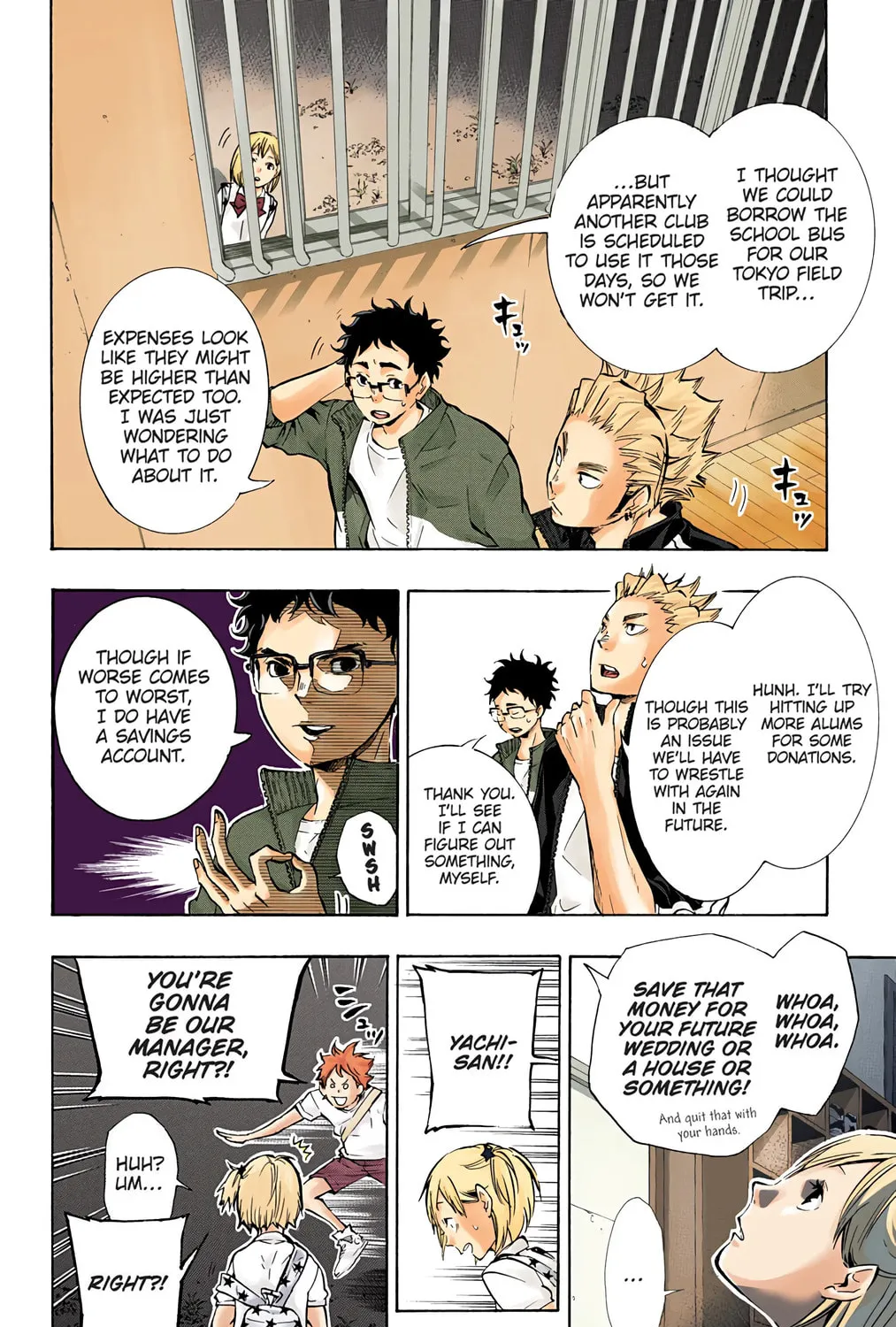 Read Haikyu!! (Official Colored) (Colored) chapter 75 image 2 on Lezhin