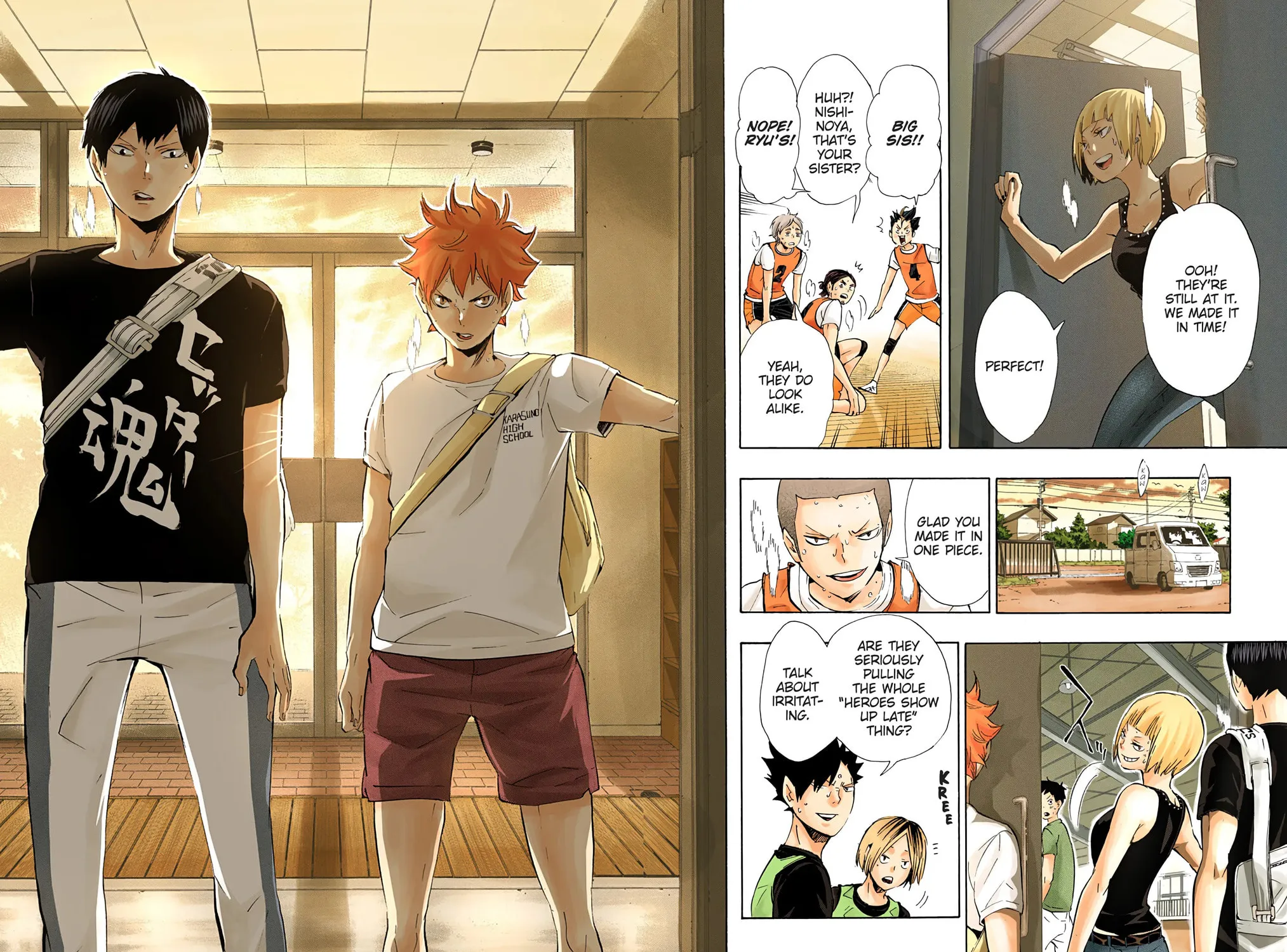 Read Haikyu!! (Official Colored) (Colored) chapter 78 image 32 on Lezhin