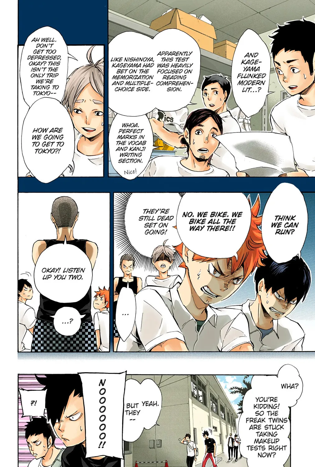 Read Haikyu!! (Official Colored) (Colored) chapter 78 image 6 on Lezhin