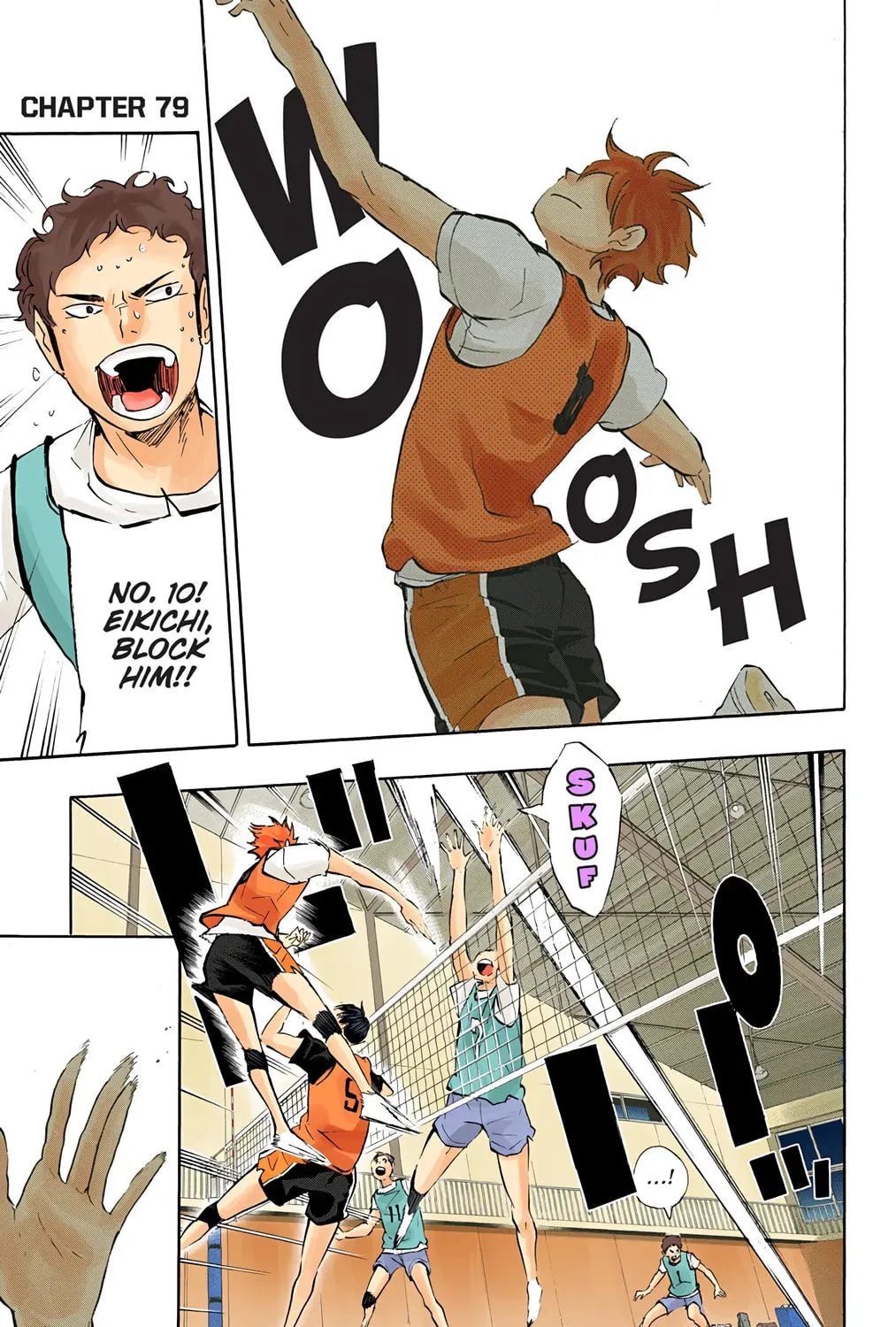 Read Haikyu!! (Official Colored) (Colored) chapter 79 image 0 on Lezhin
