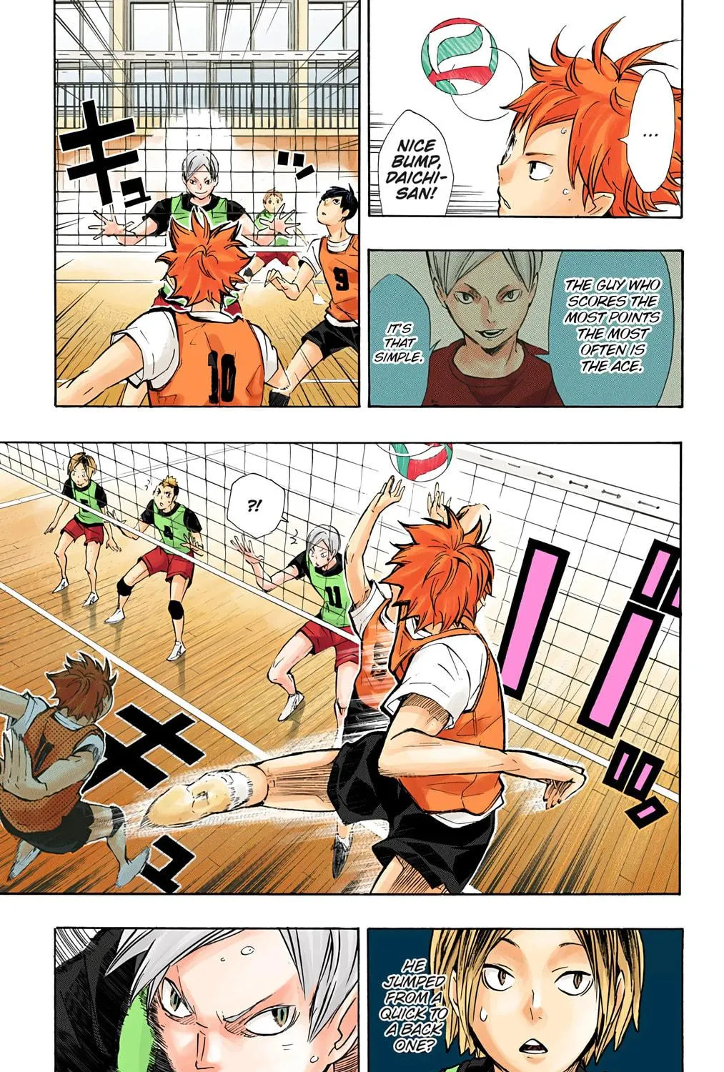 Read Haikyu!! (Official Colored) (Colored) chapter 80 image 10 on Lezhin