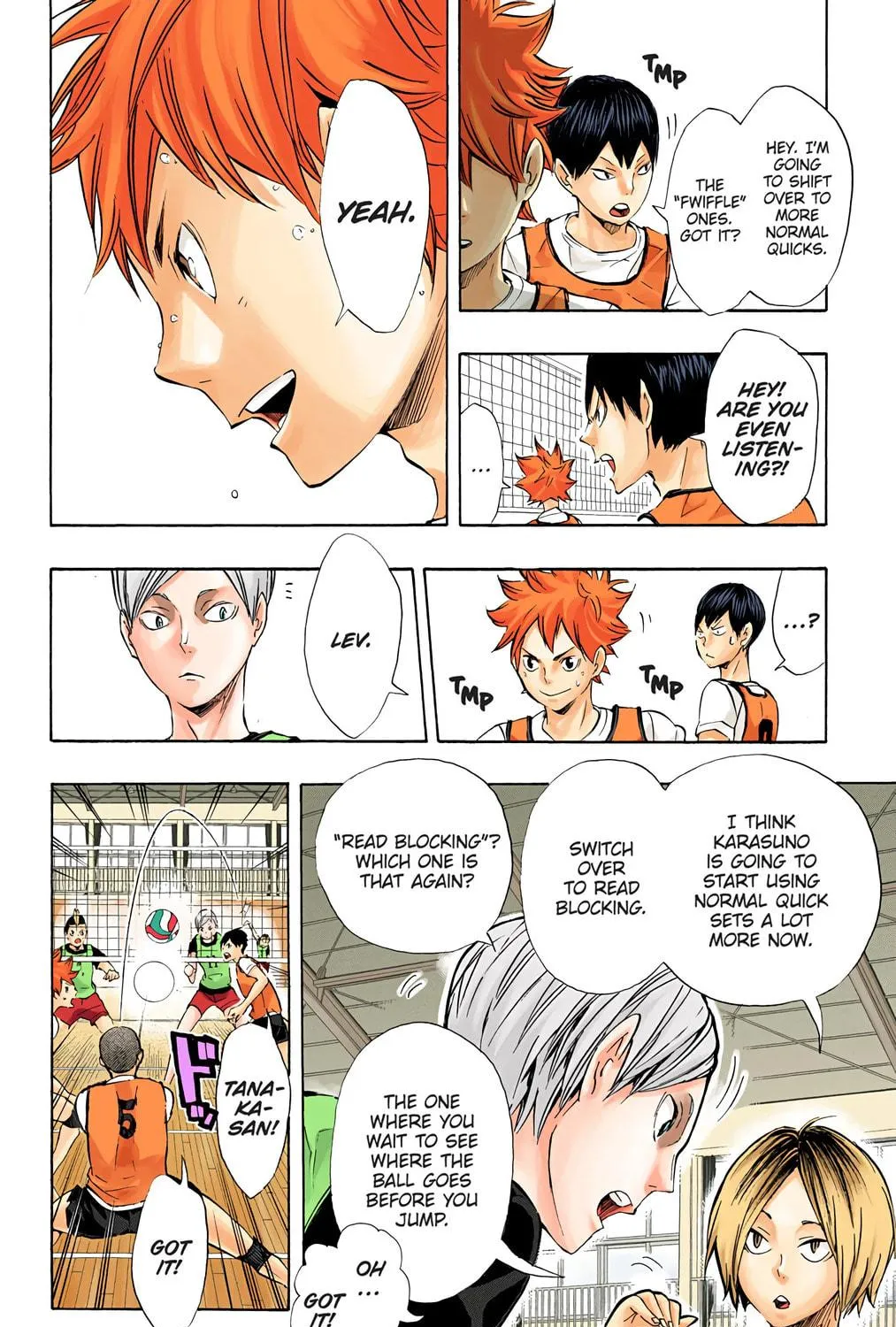 Read Haikyu!! (Official Colored) (Colored) chapter 80 image 16 on Lezhin