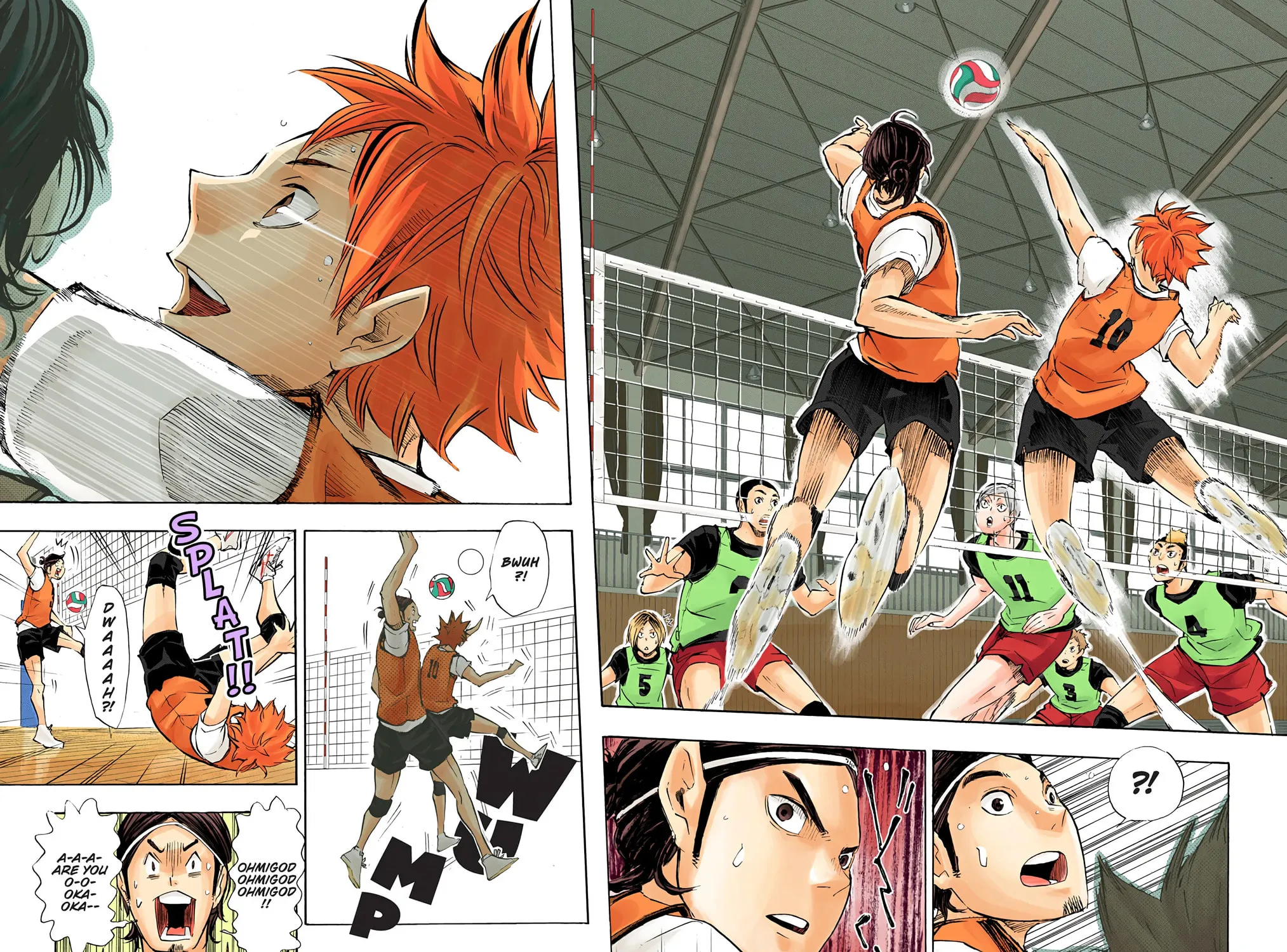 Read Haikyu!! (Official Colored) (Colored) chapter 80 image 28 on Lezhin