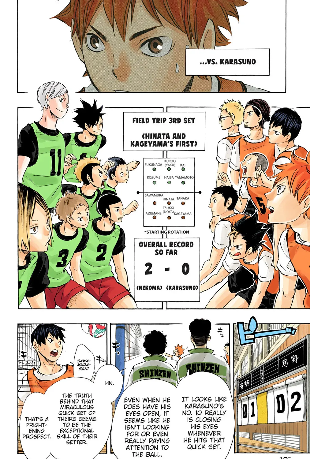 Read Haikyu!! (Official Colored) (Colored) chapter 80 image 8 on Lezhin