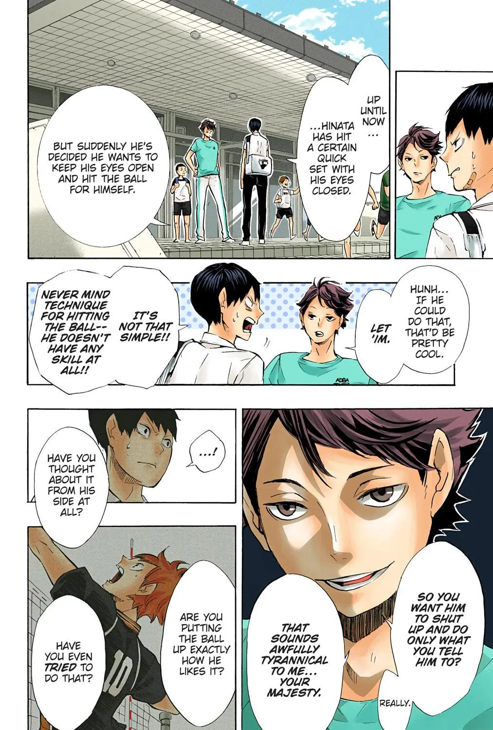 Read Haikyu!! (Official Colored) (Colored) chapter 83 image 10 on Lezhin