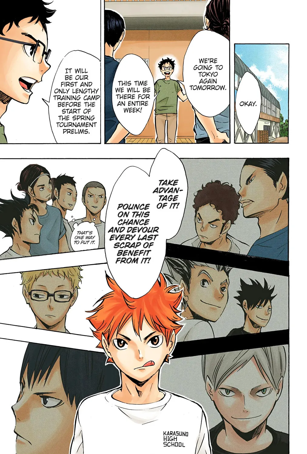 Read Haikyu!! (Official Colored) (Colored) chapter 84 image 36 on Lezhin
