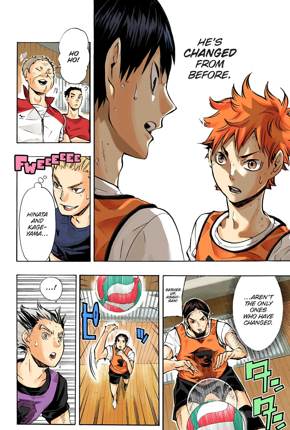 Read Haikyu!! (Official Colored) (Colored) chapter 85 image 18 on Lezhin