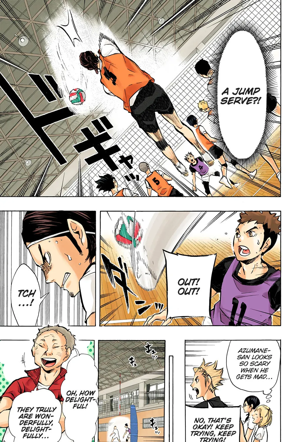 Read Haikyu!! (Official Colored) (Colored) chapter 85 image 20 on Lezhin