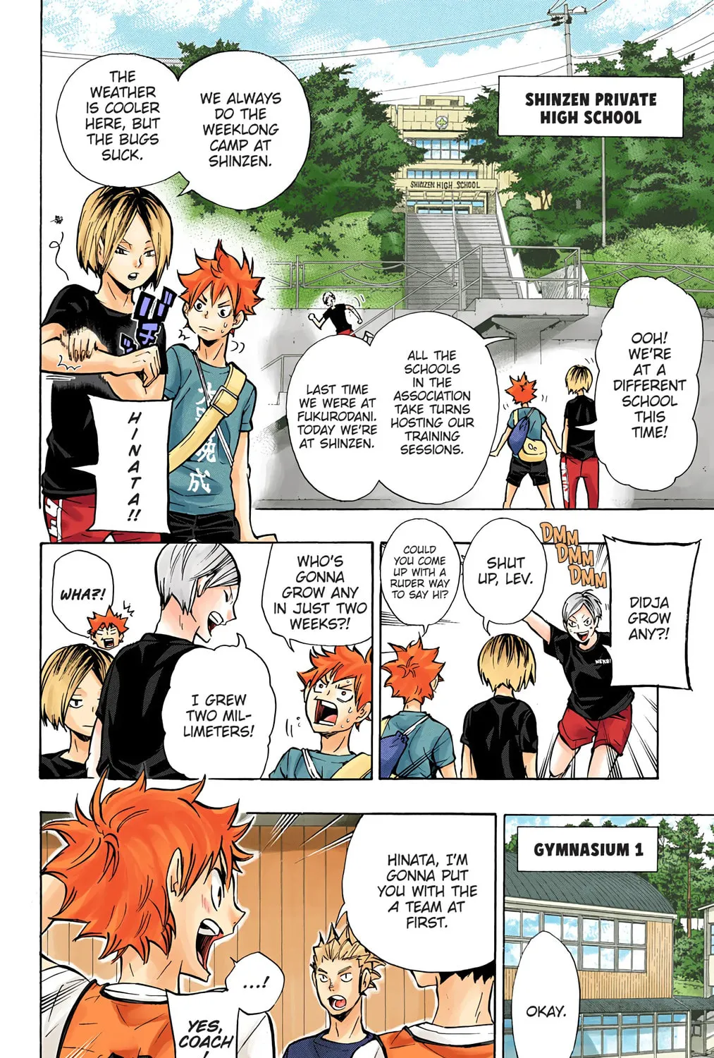 Read Haikyu!! (Official Colored) (Colored) chapter 85 image 6 on Lezhin