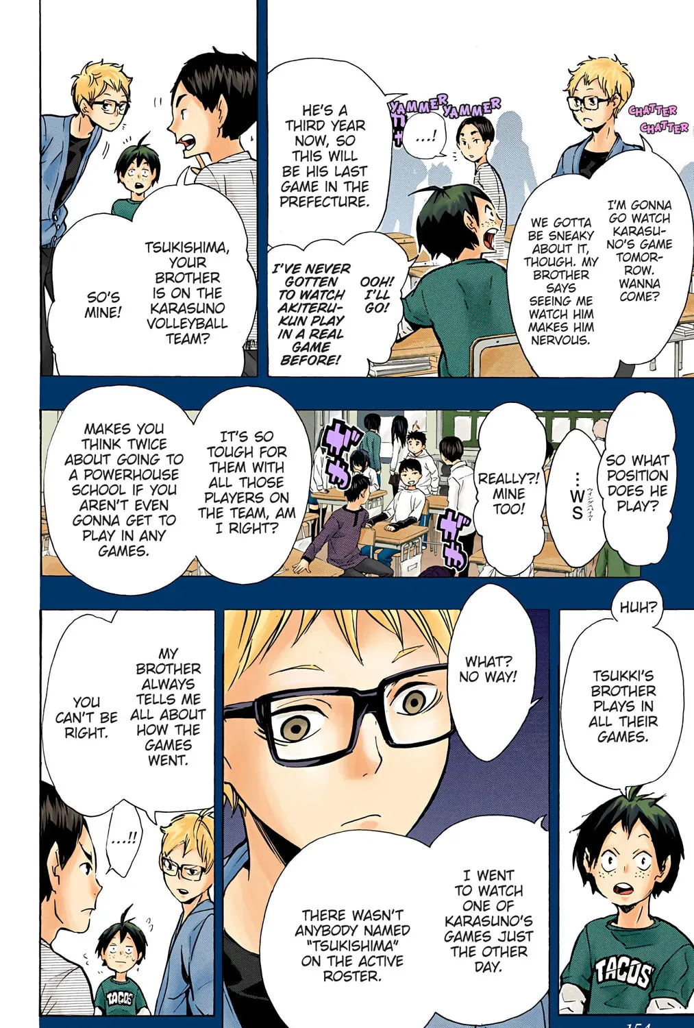 Read Haikyu!! (Official Colored) (Colored) chapter 88 image 14 on Lezhin