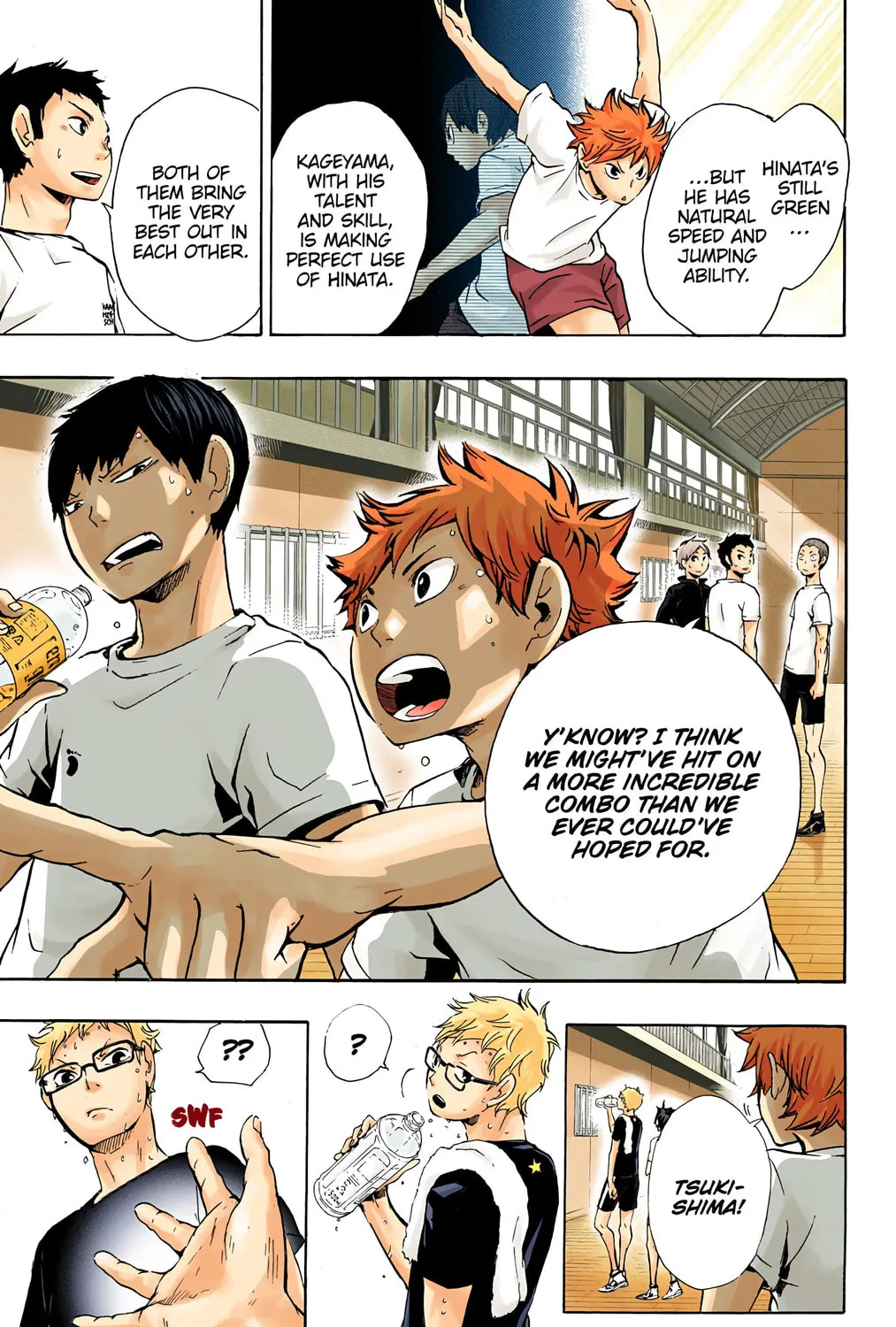 Read Haikyu!! (Official Colored) (Colored) chapter 9 image 18 on Lezhin