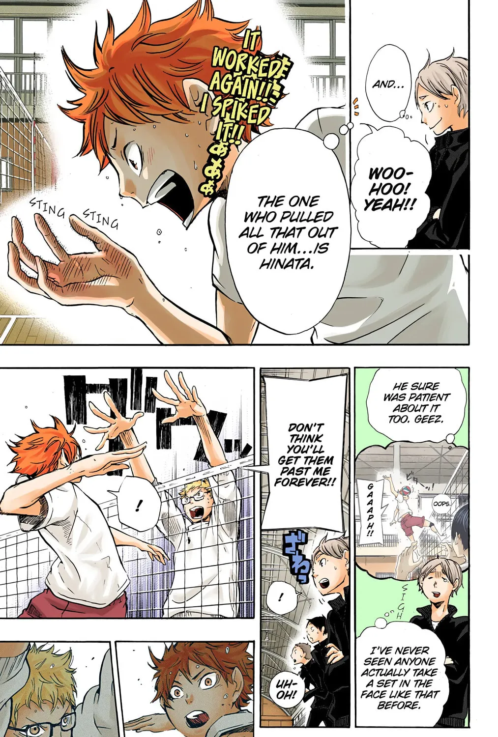 Read Haikyu!! (Official Colored) (Colored) chapter 9 image 6 on Lezhin