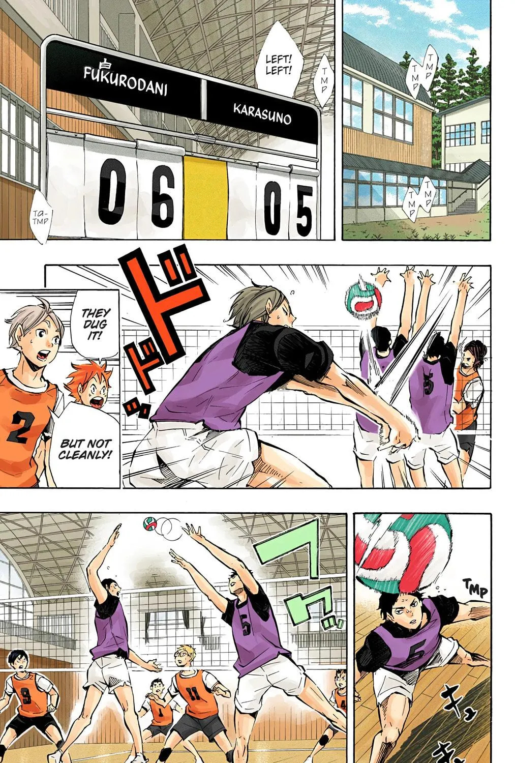 Read Haikyu!! (Official Colored) (Colored) chapter 93 image 10 on Lezhin