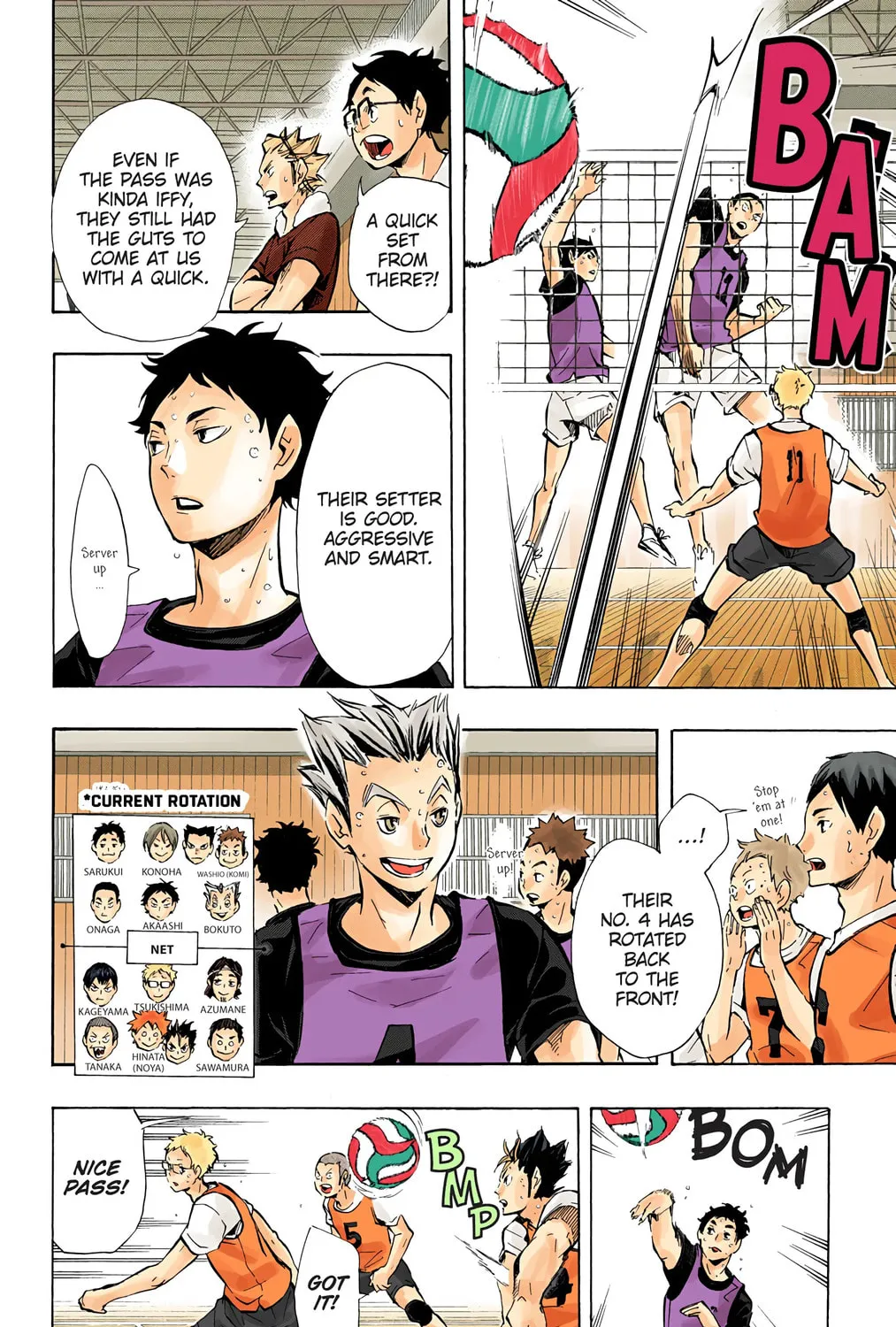 Read Haikyu!! (Official Colored) (Colored) chapter 93 image 12 on Lezhin
