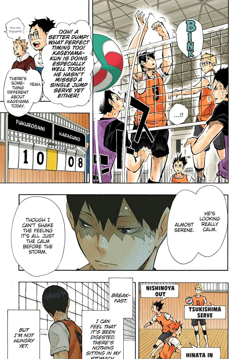 Read Haikyu!! (Official Colored) (Colored) chapter 93 image 22 on Lezhin
