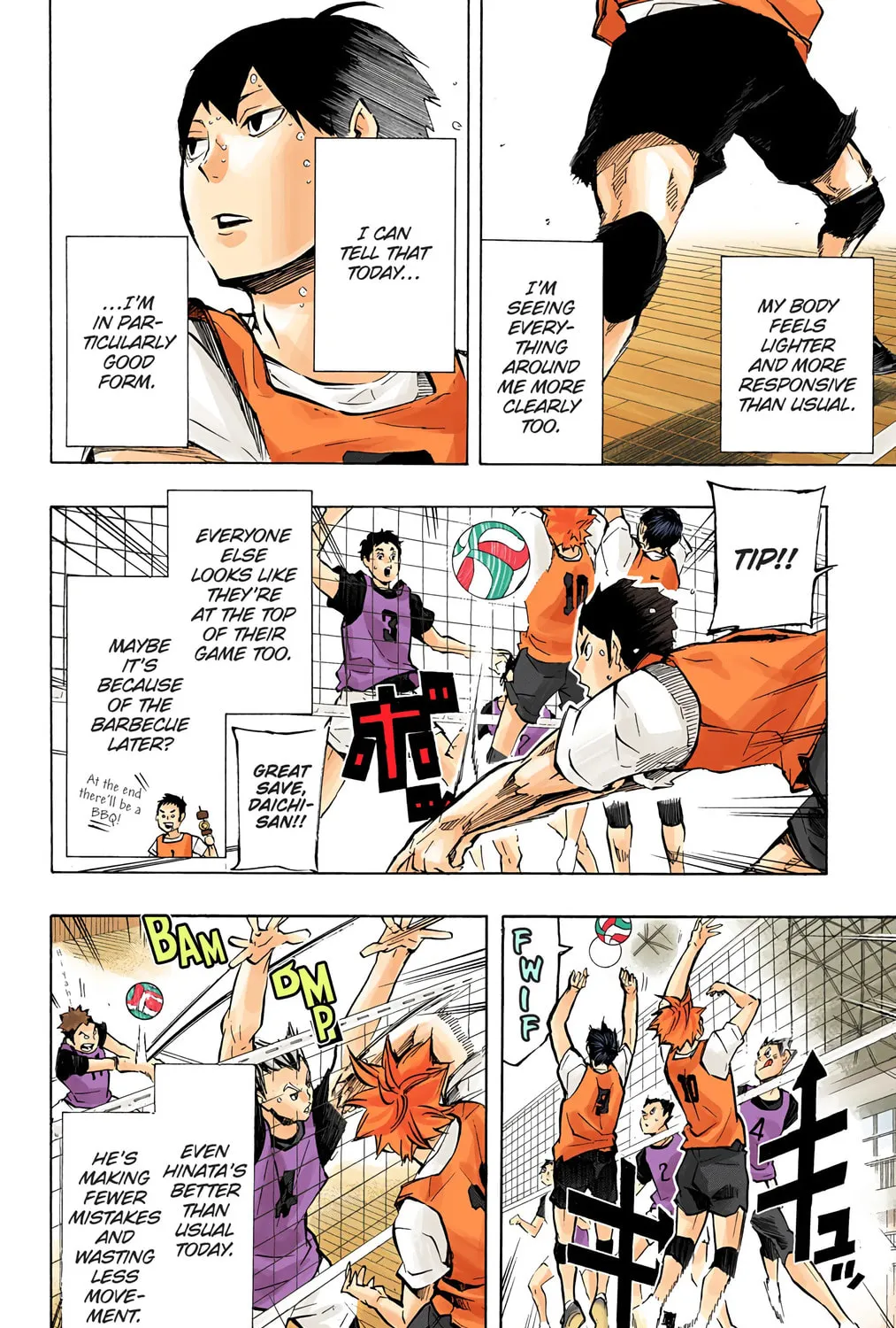 Read Haikyu!! (Official Colored) (Colored) chapter 93 image 24 on Lezhin