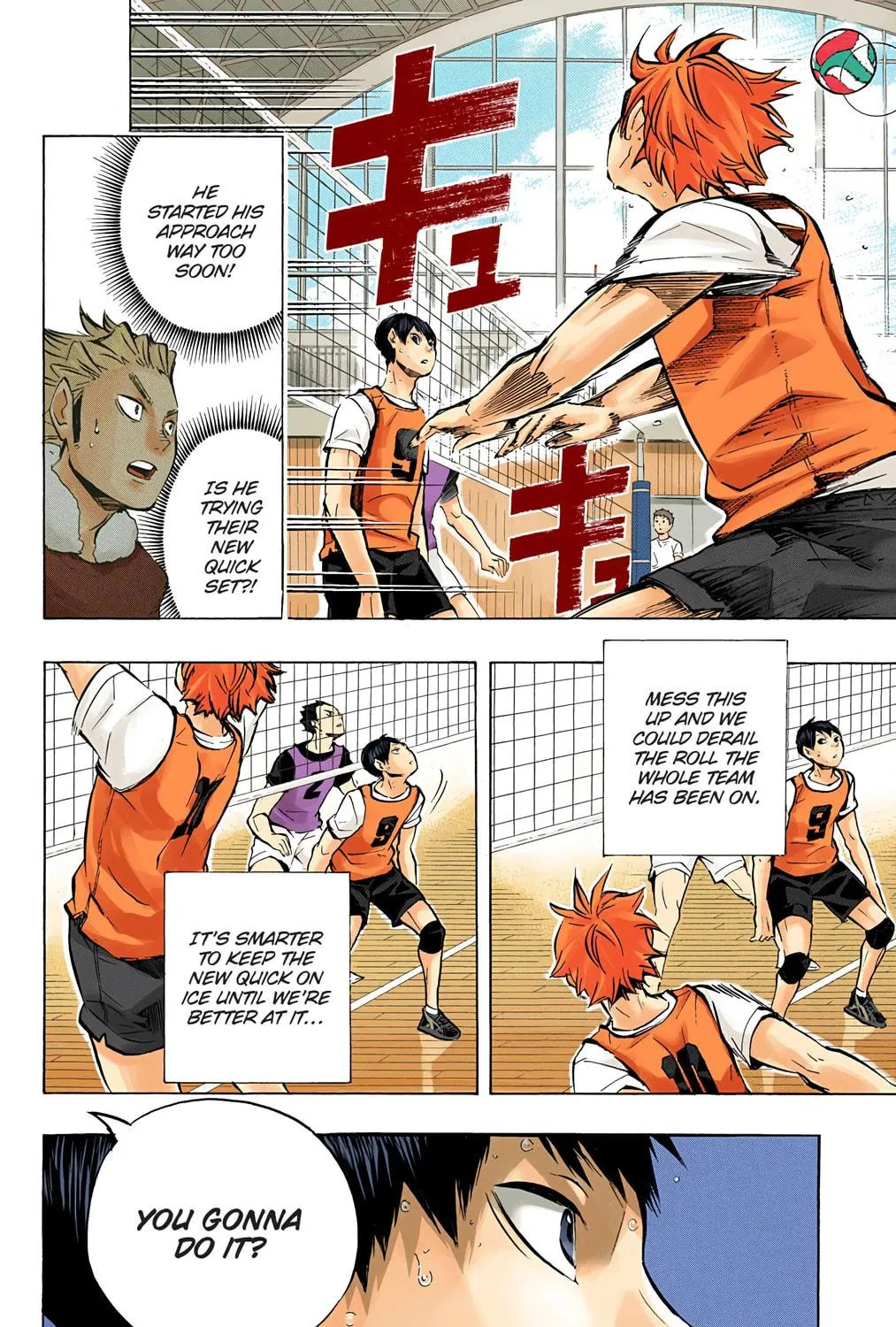 Read Haikyu!! (Official Colored) (Colored) chapter 93 image 28 on Lezhin