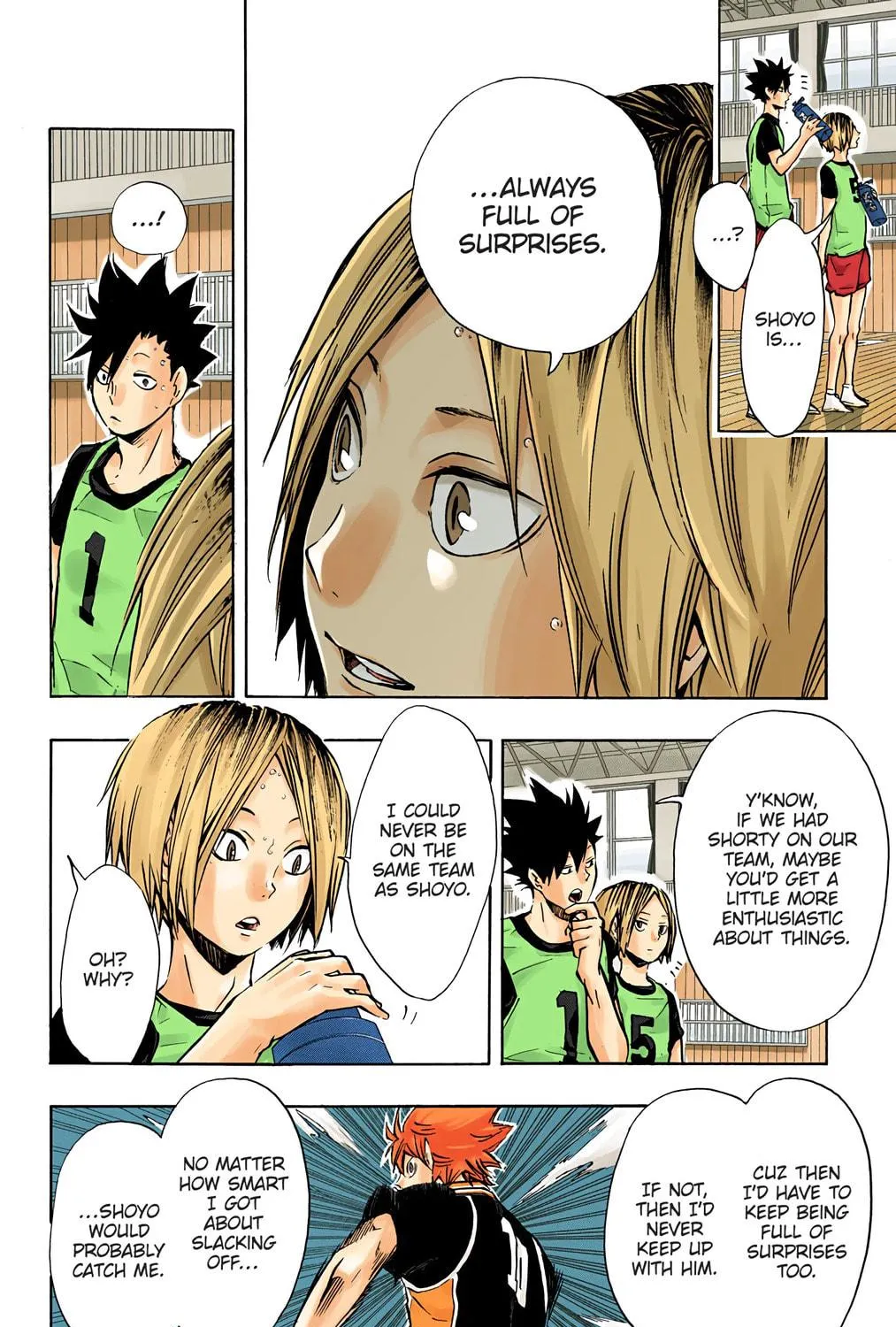 Read Haikyu!! (Official Colored) (Colored) chapter 94 image 10 on Lezhin