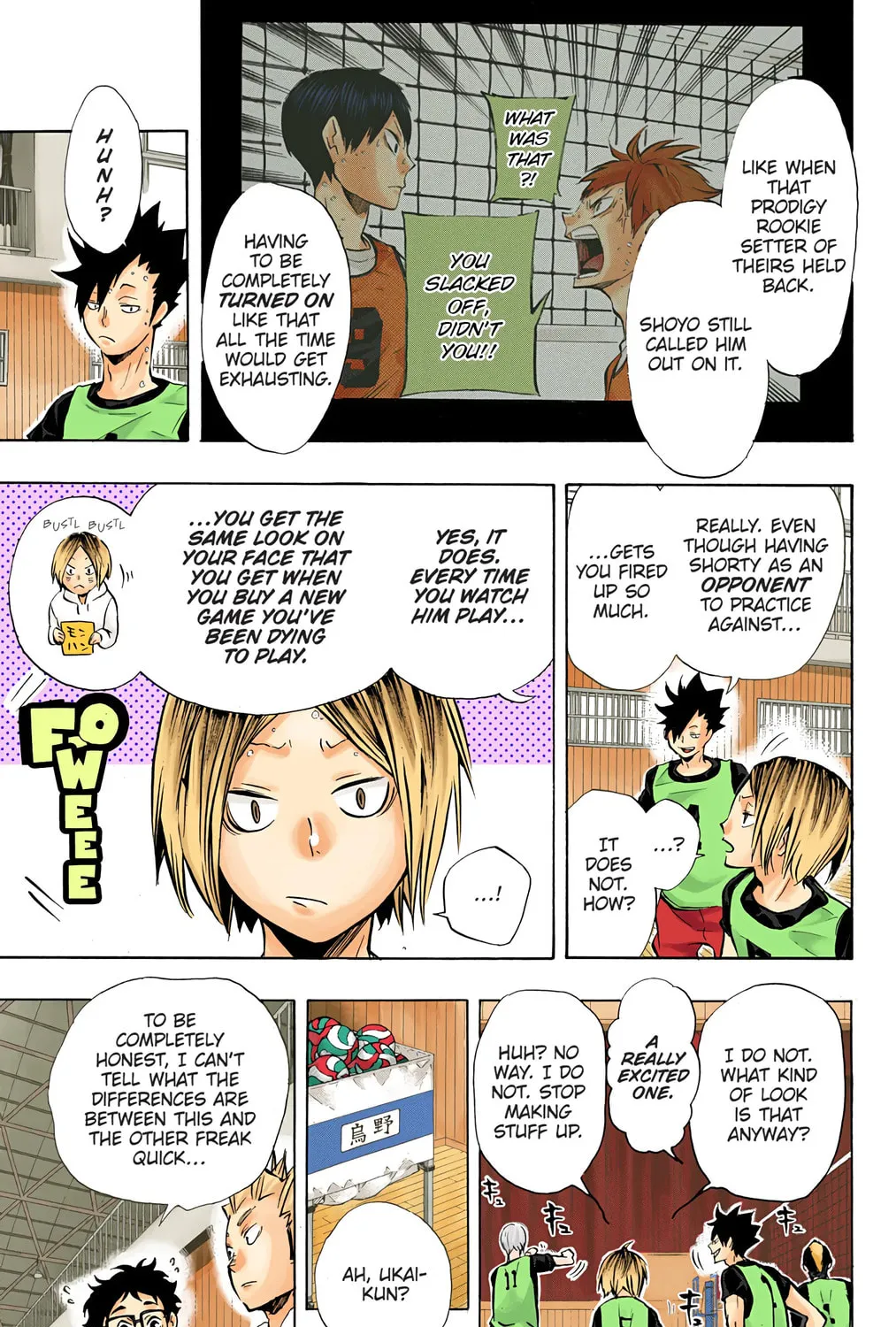 Read Haikyu!! (Official Colored) (Colored) chapter 94 image 12 on Lezhin