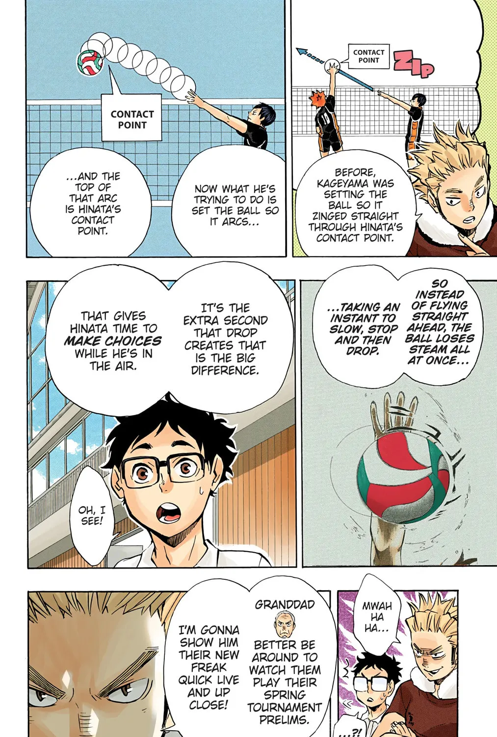 Read Haikyu!! (Official Colored) (Colored) chapter 94 image 14 on Lezhin
