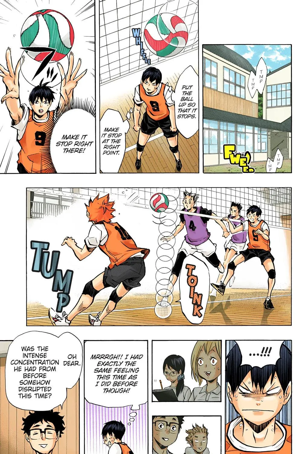 Read Haikyu!! (Official Colored) (Colored) chapter 94 image 16 on Lezhin