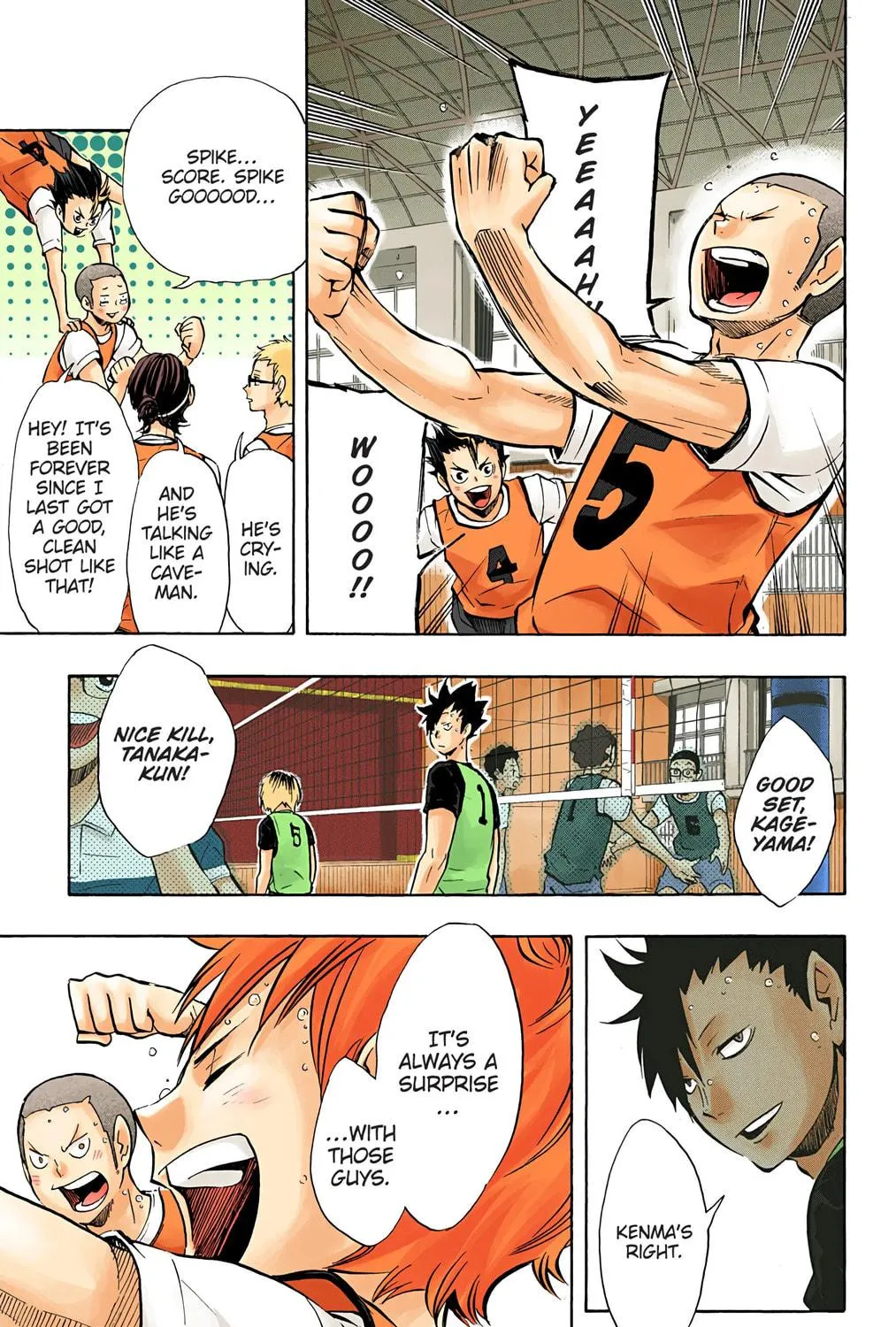 Read Haikyu!! (Official Colored) (Colored) chapter 94 image 34 on Lezhin