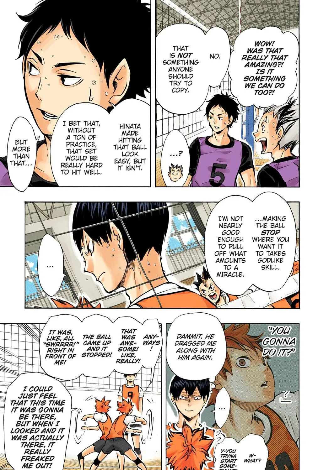 Read Haikyu!! (Official Colored) (Colored) chapter 94 image 4 on Lezhin