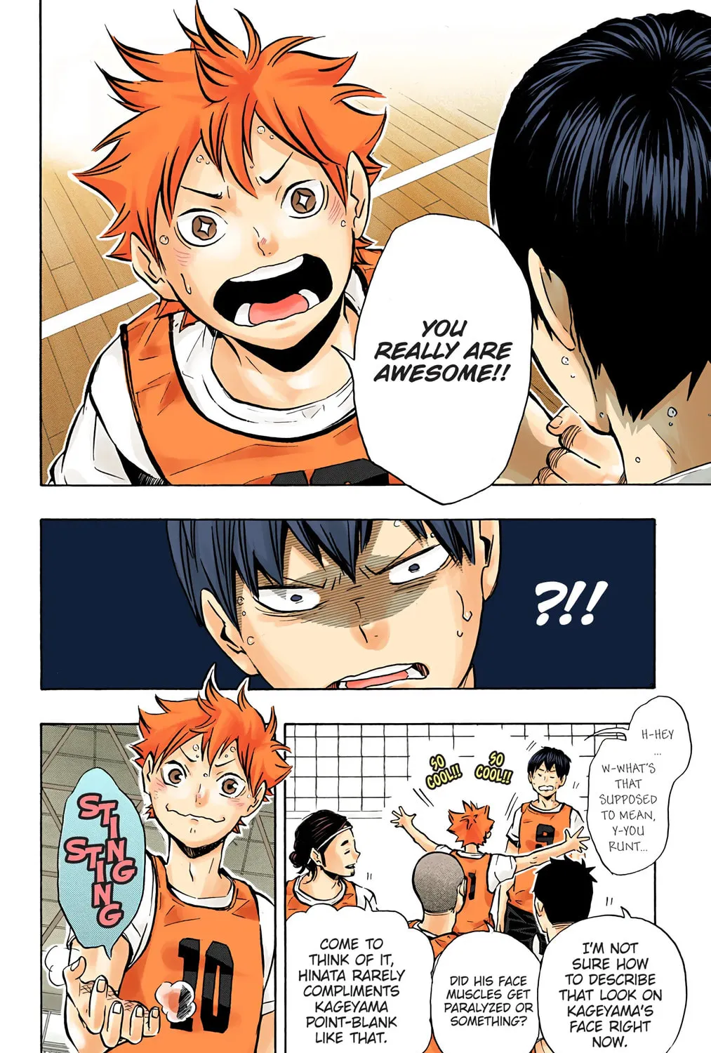 Read Haikyu!! (Official Colored) (Colored) chapter 94 image 6 on Lezhin