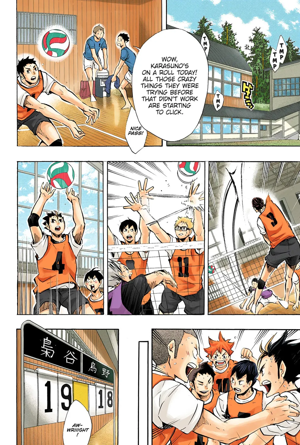 Read Haikyu!! (Official Colored) (Colored) chapter 95 image 2 on Lezhin