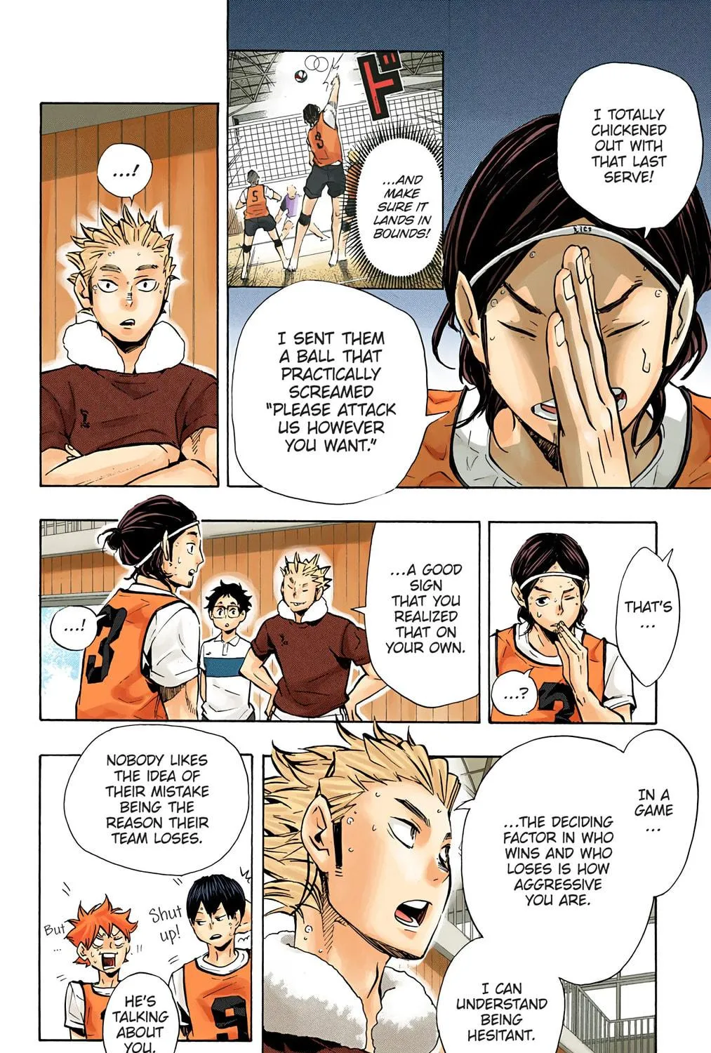 Read Haikyu!! (Official Colored) (Colored) chapter 96 image 10 on Lezhin