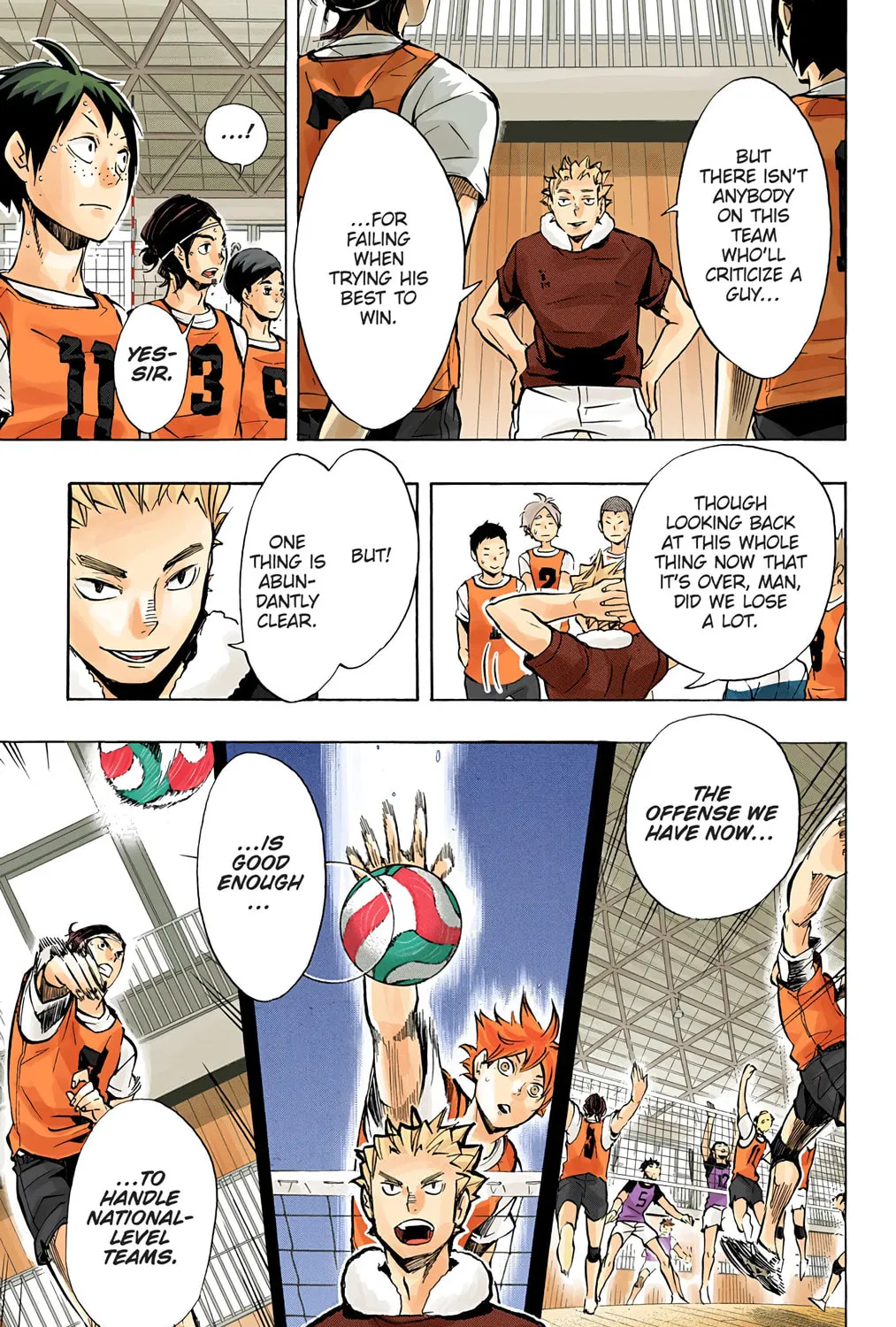 Read Haikyu!! (Official Colored) (Colored) chapter 96 image 12 on Lezhin