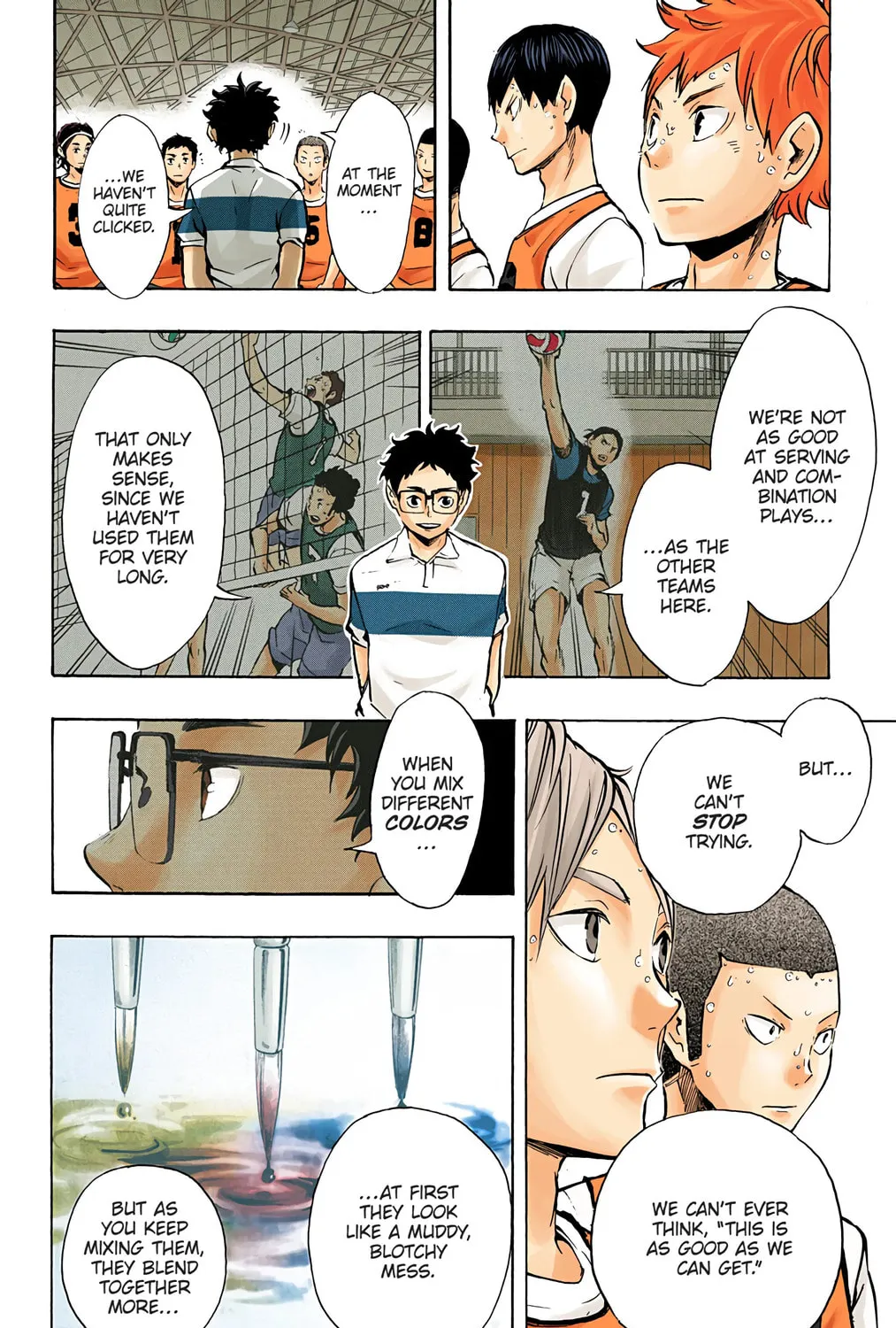 Read Haikyu!! (Official Colored) (Colored) chapter 96 image 14 on Lezhin