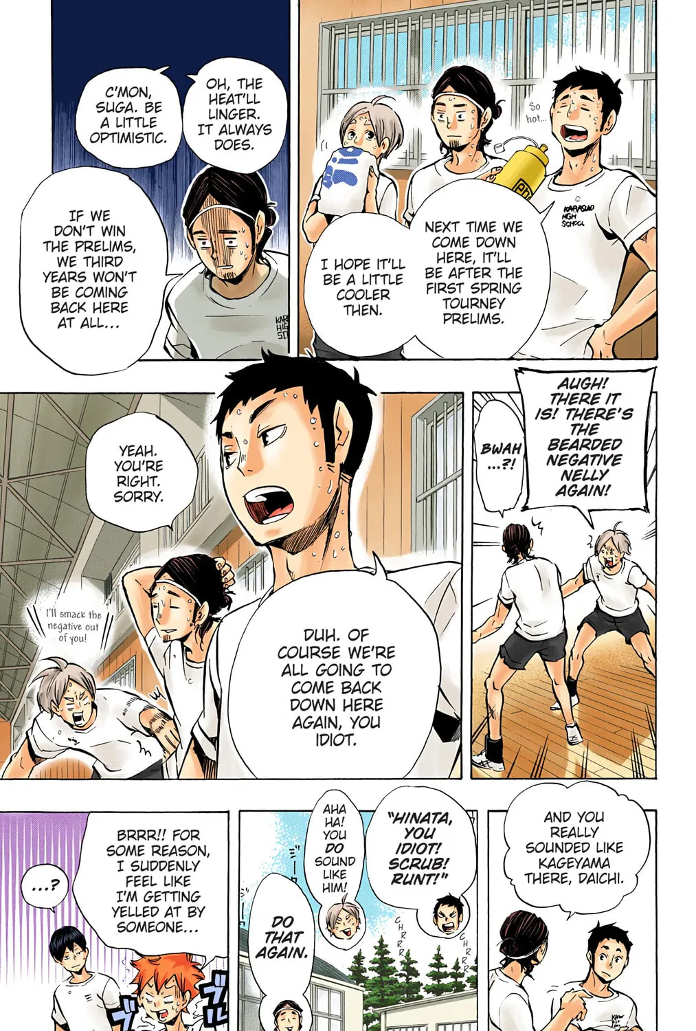 Read Haikyu!! (Official Colored) (Colored) chapter 96 image 24 on Lezhin