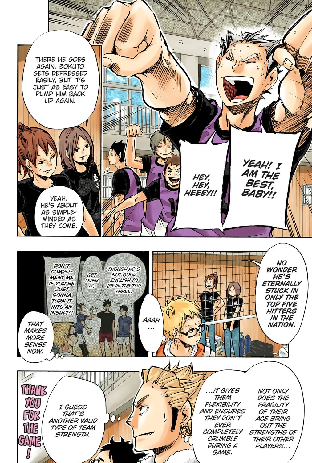 Read Haikyu!! (Official Colored) (Colored) chapter 96 image 6 on Lezhin