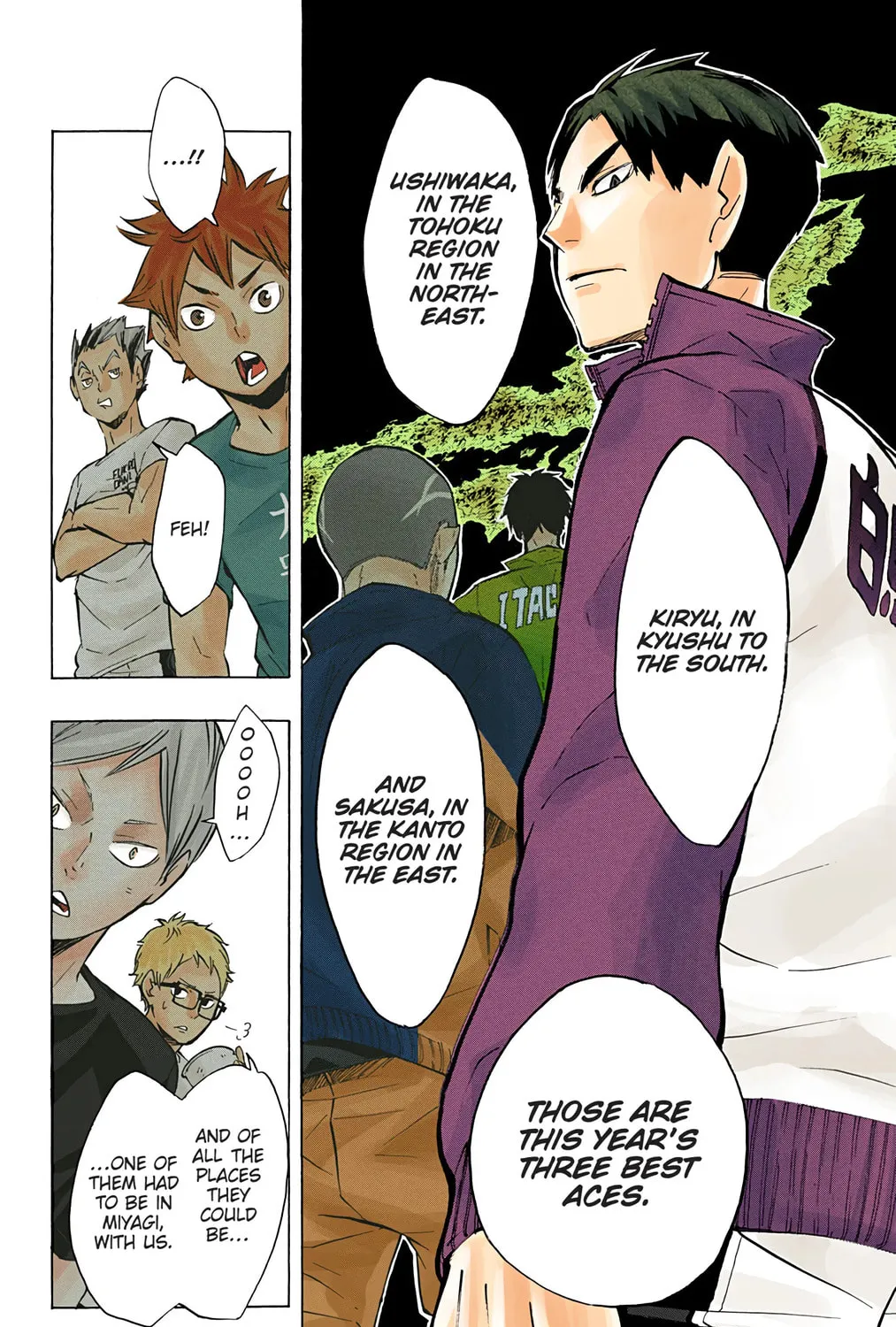 Read Haikyu!! (Official Colored) (Colored) chapter 97 image 14 on Lezhin
