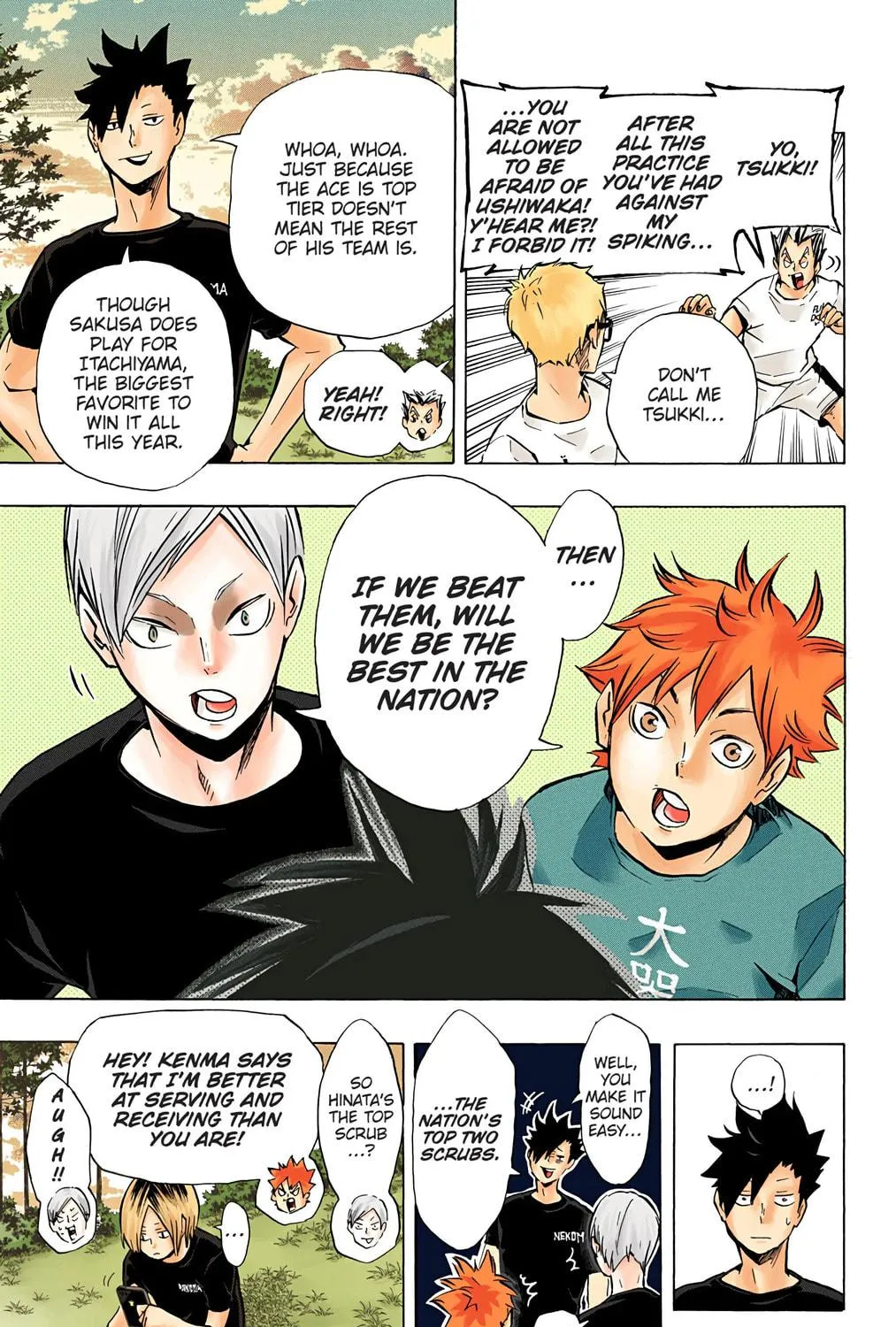 Read Haikyu!! (Official Colored) (Colored) chapter 97 image 16 on Lezhin