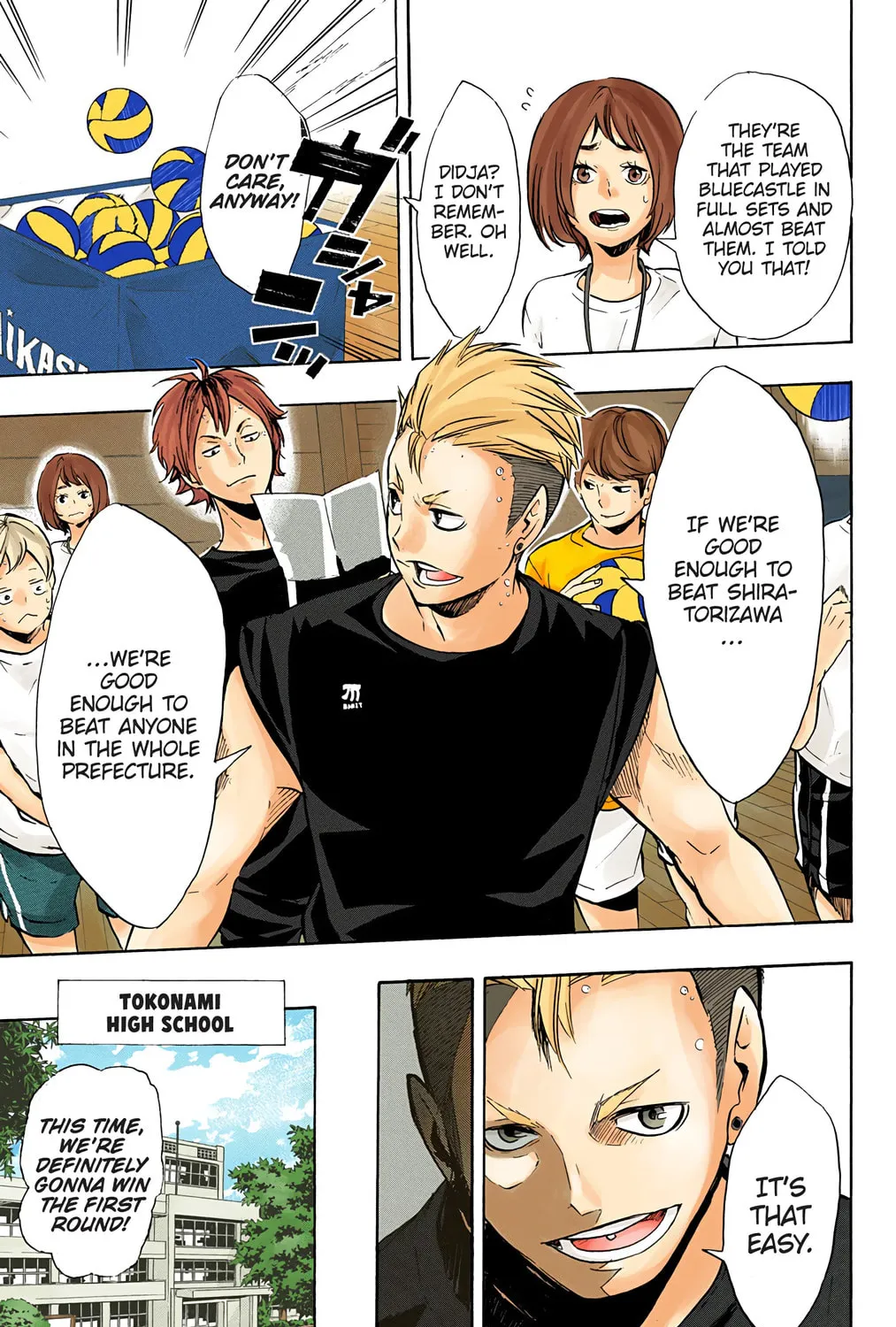 Read Haikyu!! (Official Colored) (Colored) chapter 97 image 26 on Lezhin
